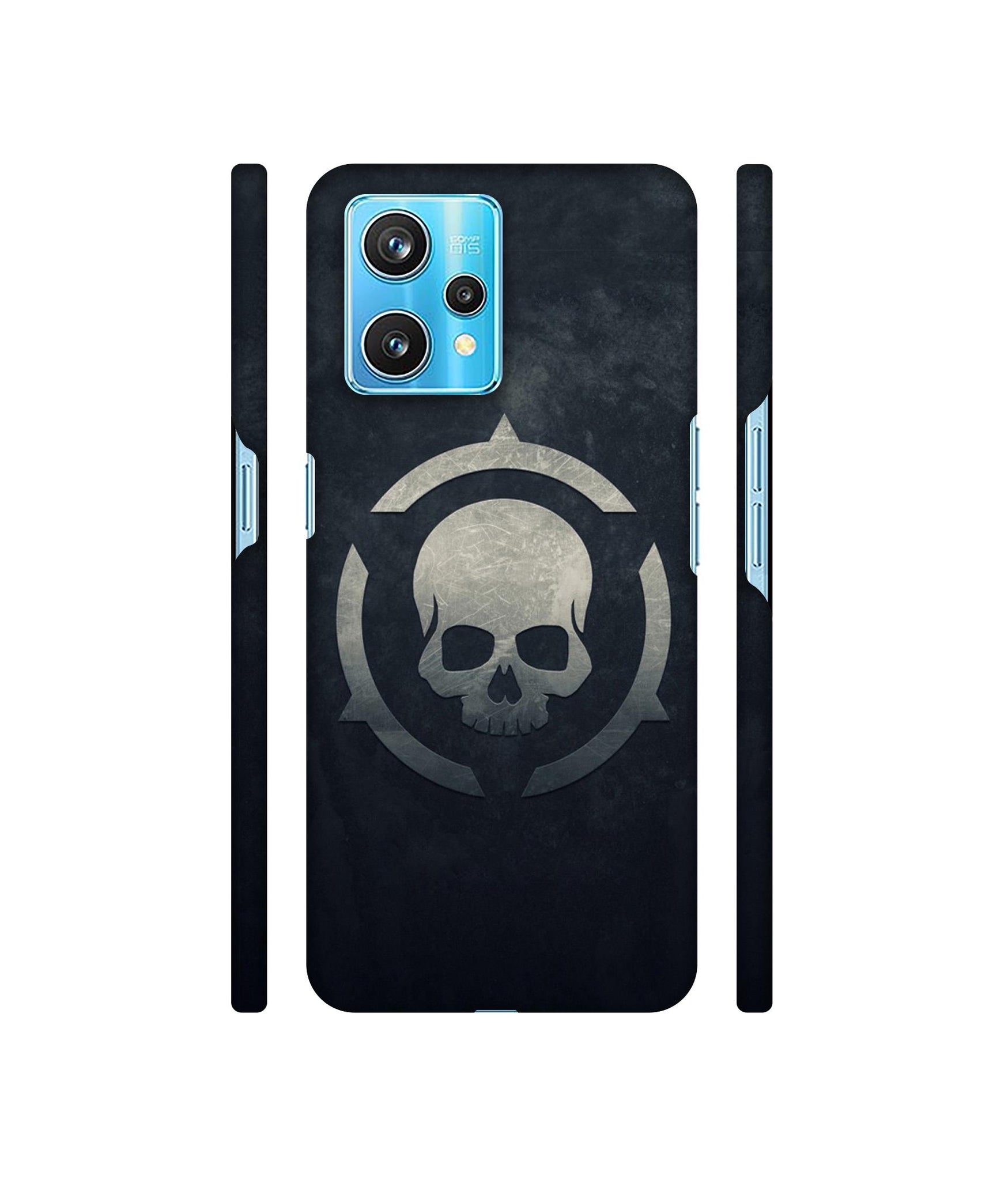 Skull Pattern Print Designer Hard Back Cover for Realme 9 Pro Plus 5G