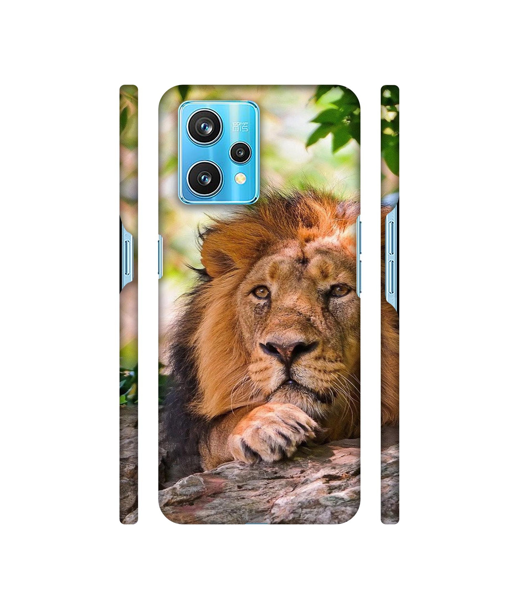 Tiger Pattern Print Designer Hard Back Cover for Realme 9 Pro Plus 5G