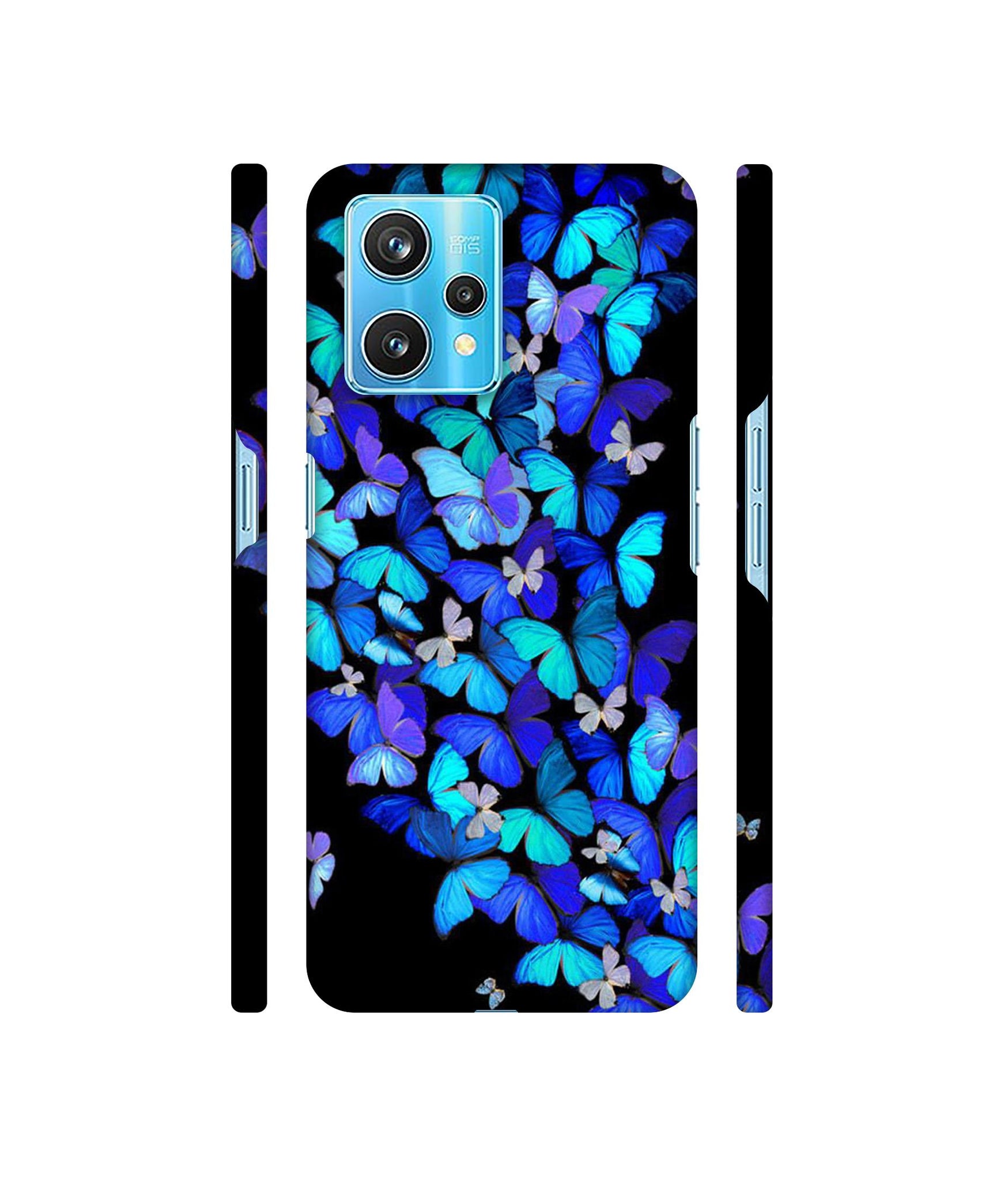 Butterfly Pattern Designer Hard Back Cover for Realme 9 Pro Plus 5G