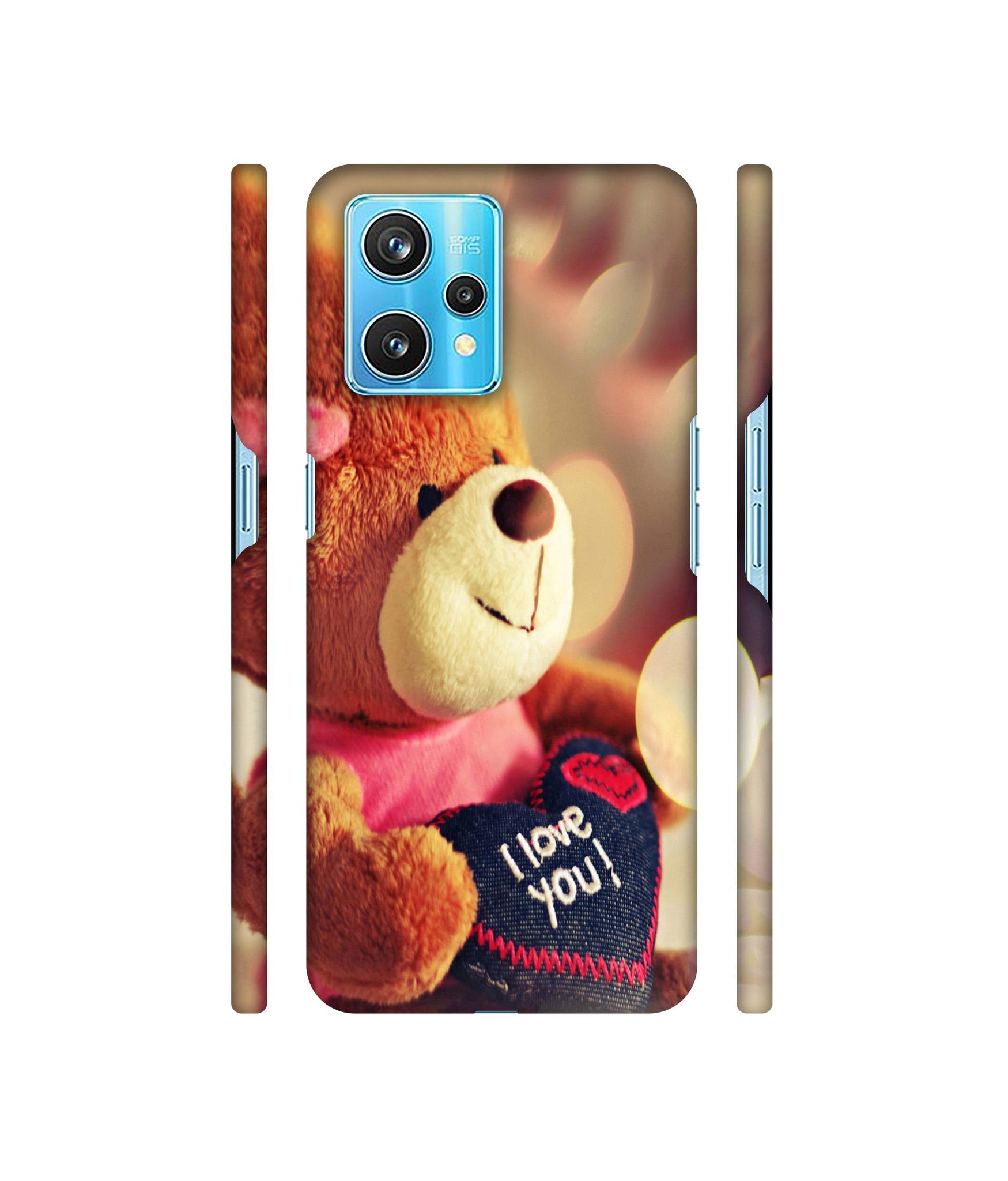 Teddy Bear Designer Hard Back Cover for Realme 9 Pro Plus 5G