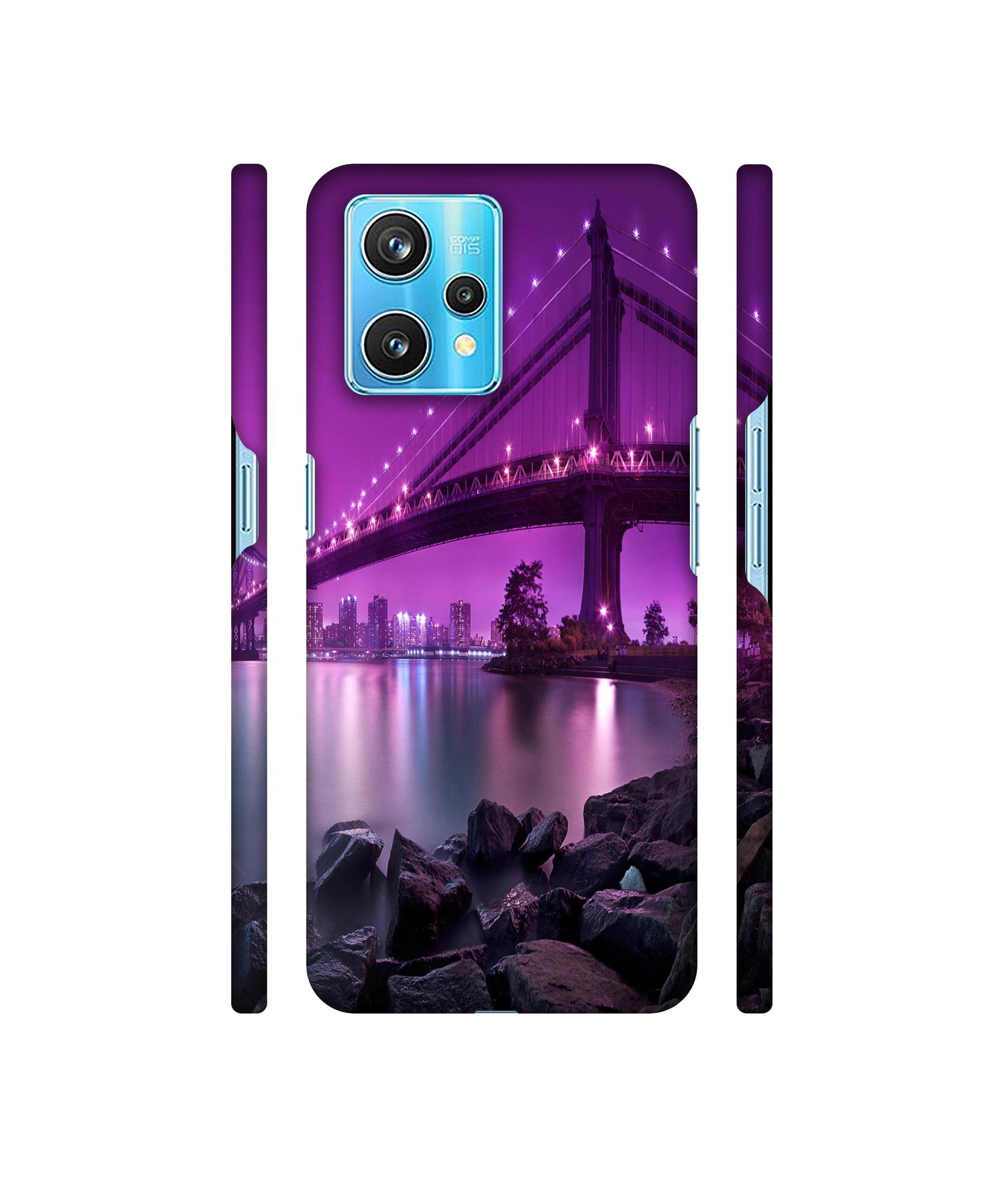 Manhattan Bridge Designer Hard Back Cover for Realme 9 Pro Plus 5G