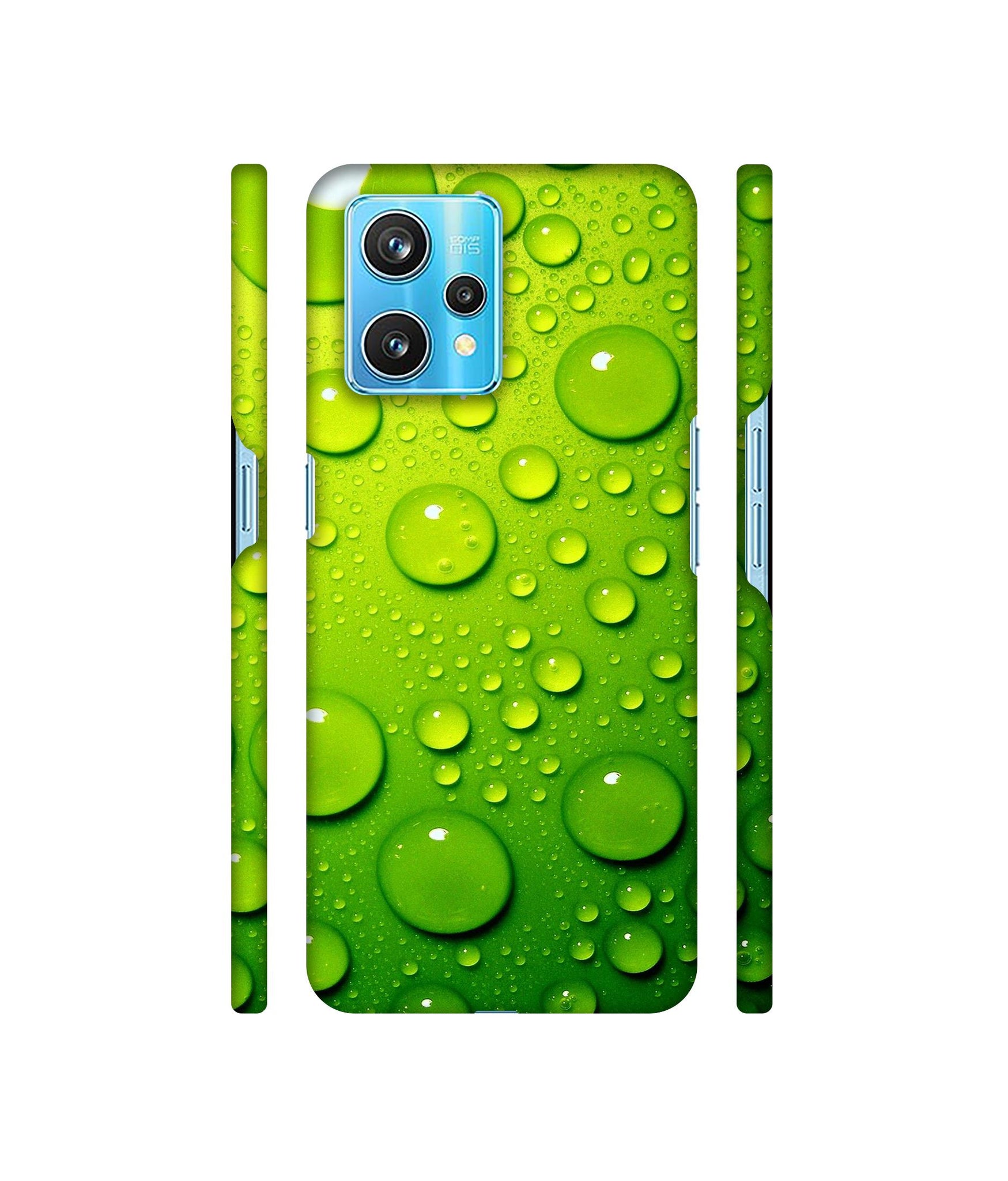 Green Bubbles Designer Hard Back Cover for Realme 9 Pro Plus 5G