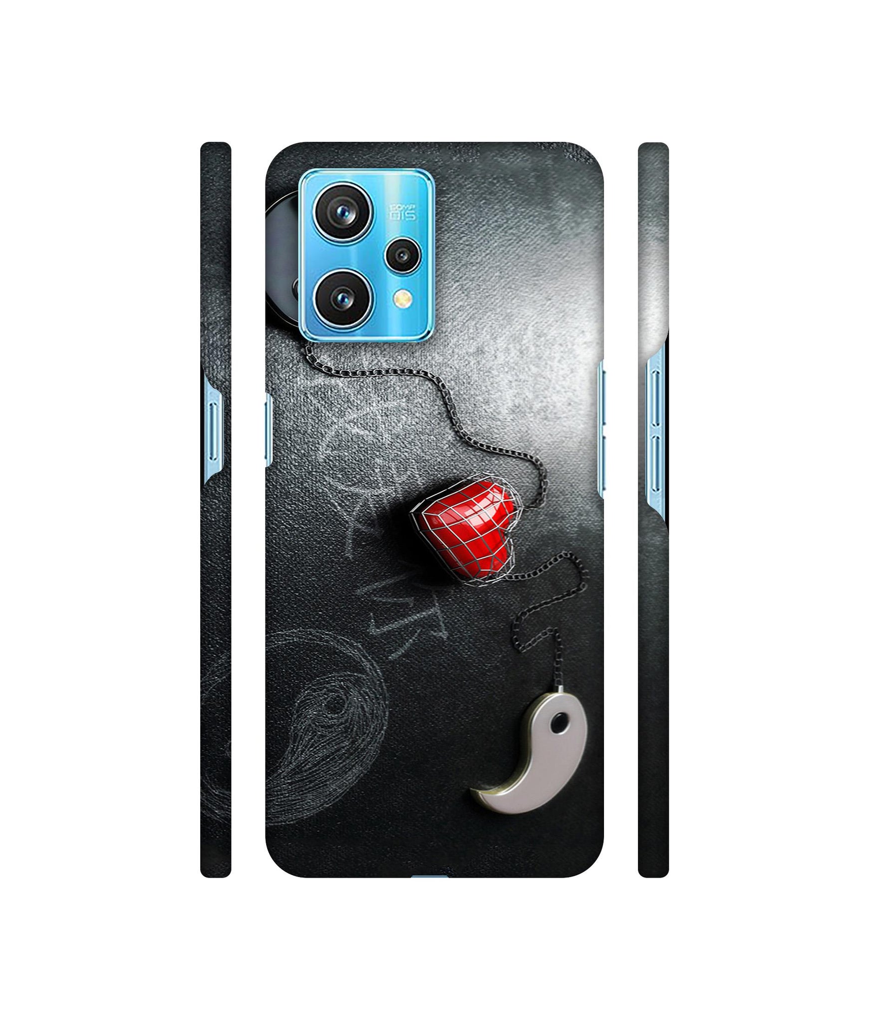 Chinnese Yin and Yang Designer Hard Back Cover for Realme 9 Pro Plus 5G