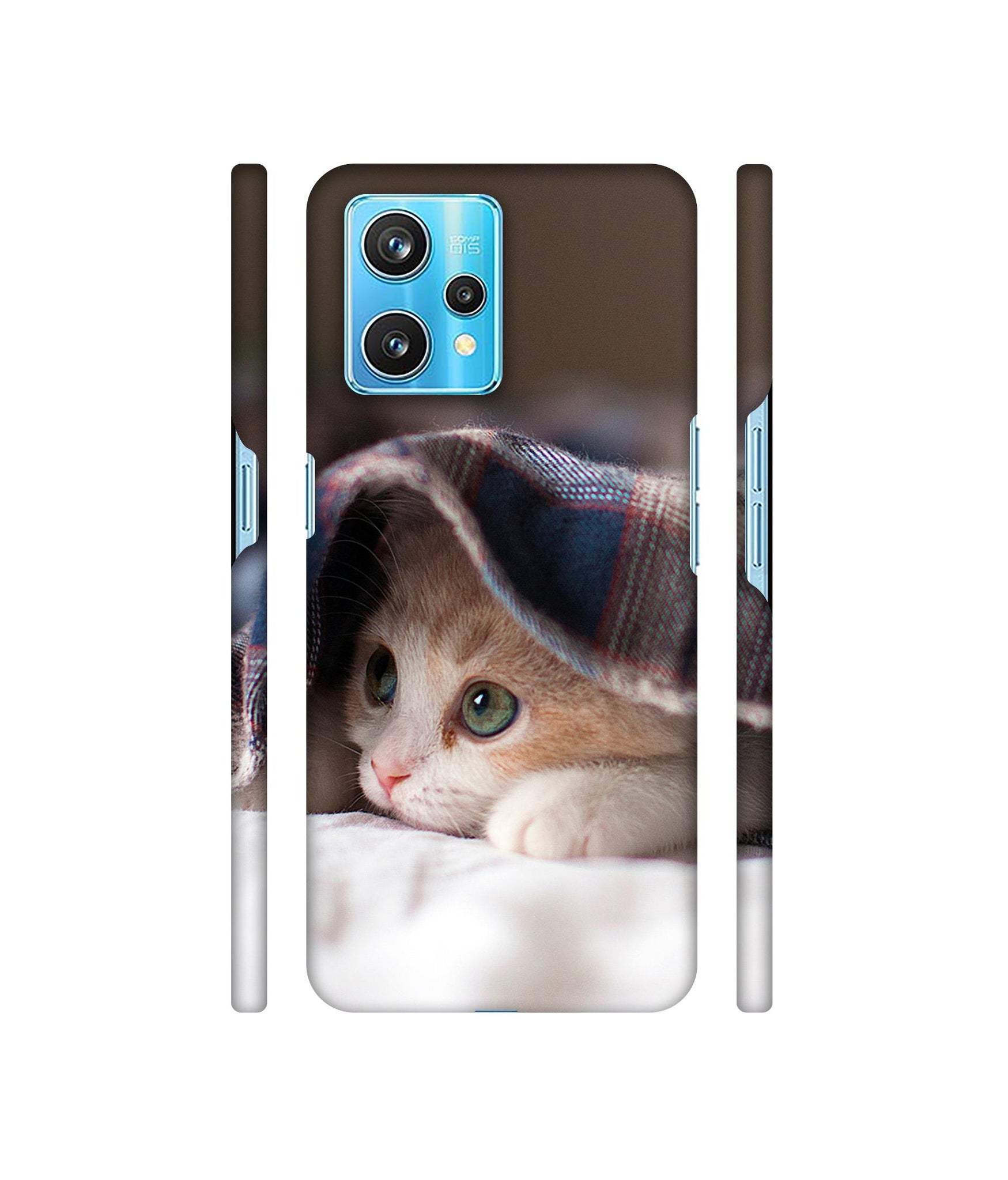 Sleepy Kitten Designer Hard Back Cover for Realme 9 Pro Plus 5G