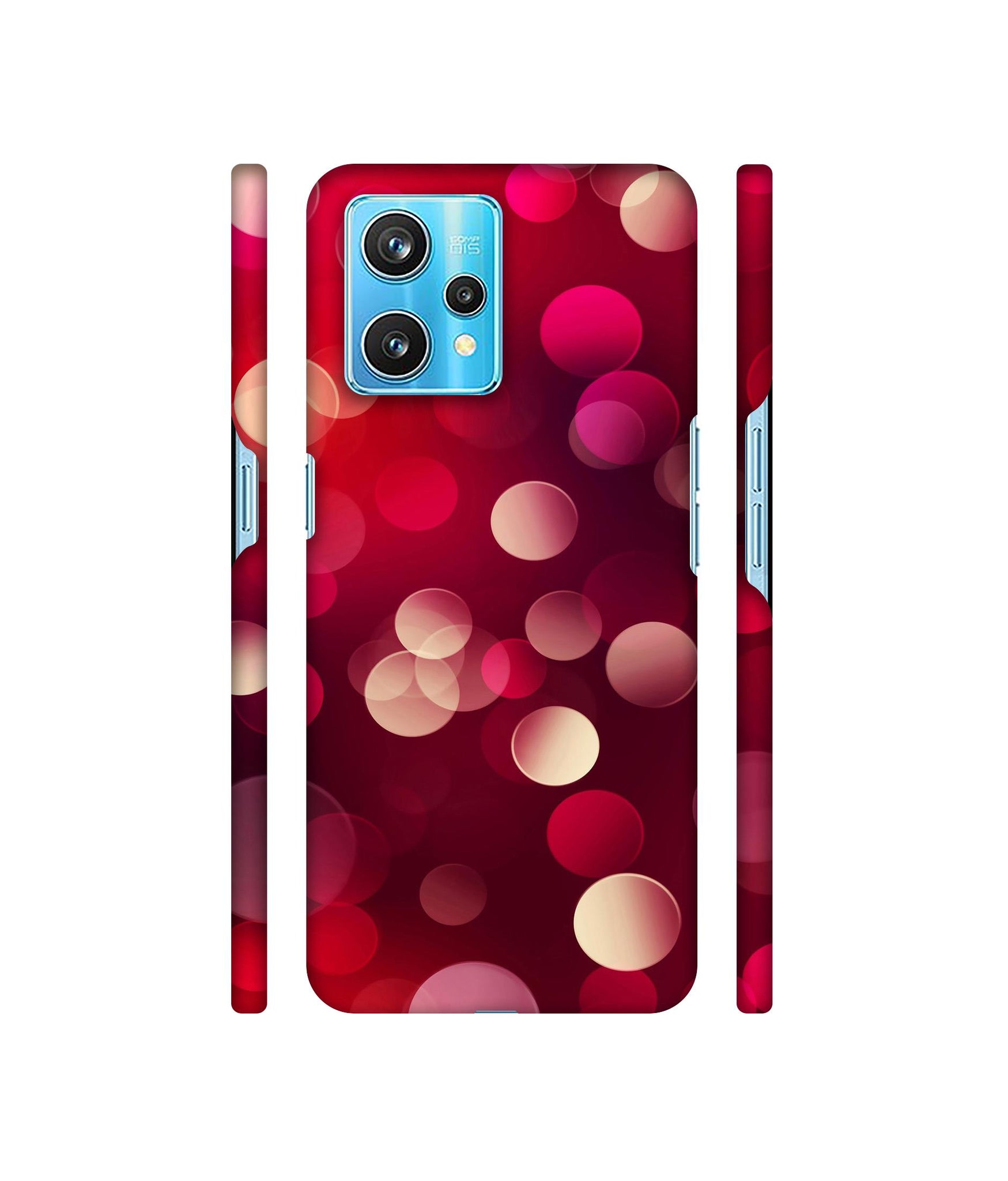 3D Circles Designer Hard Back Cover for Realme 9 Pro Plus 5G