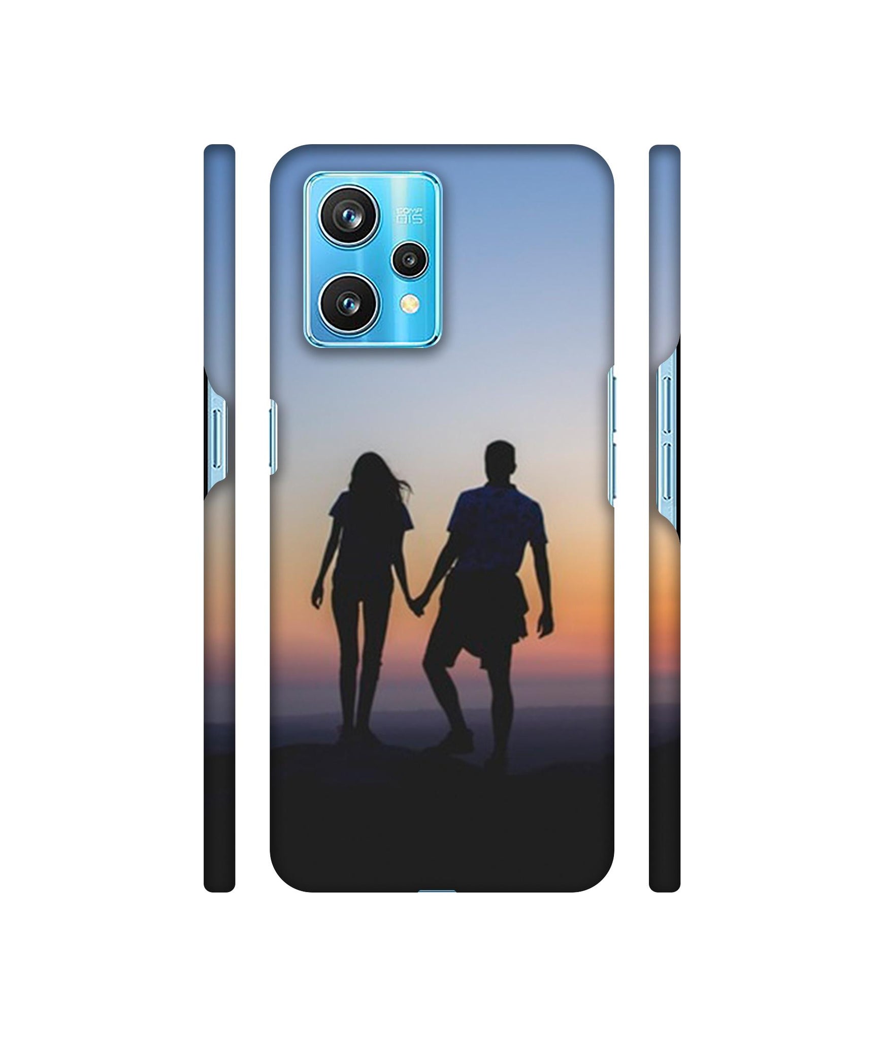 Couple On Beach Designer Hard Back Cover for Realme 9 Pro Plus 5G