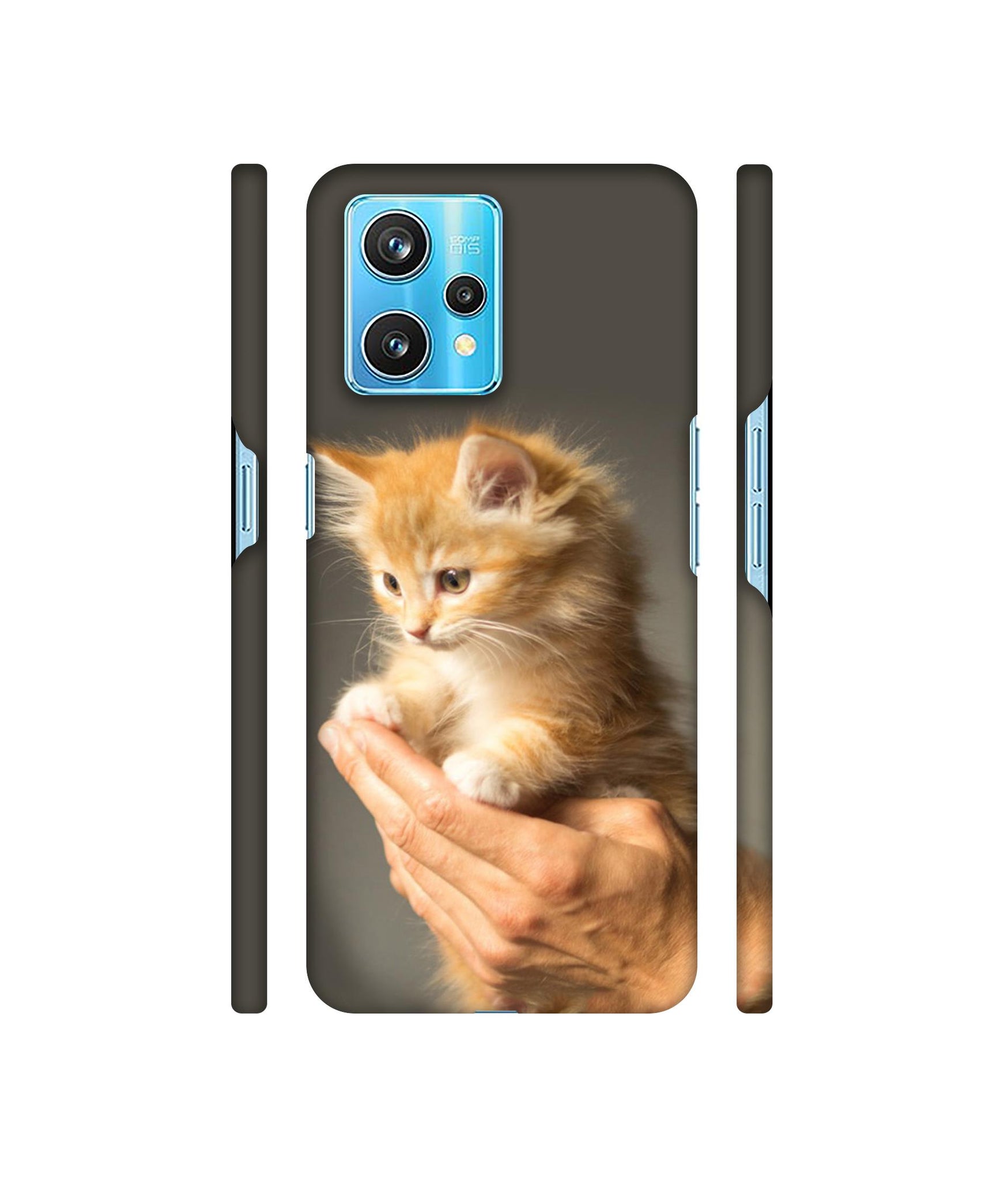 Cute Kitten Designer Hard Back Cover for Realme 9 Pro Plus 5G