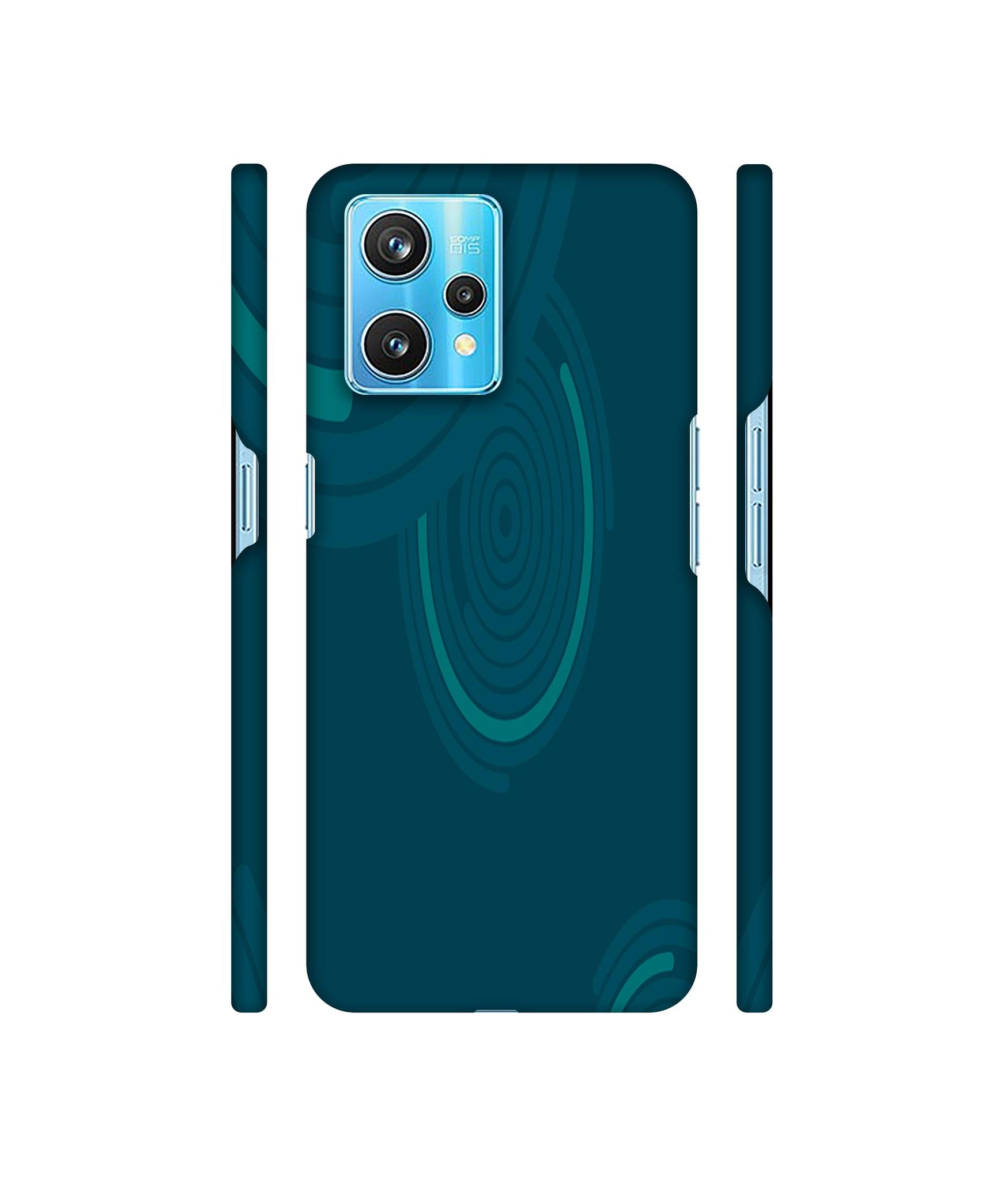 Round Texture Designer Hard Back Cover for Realme 9 Pro Plus 5G