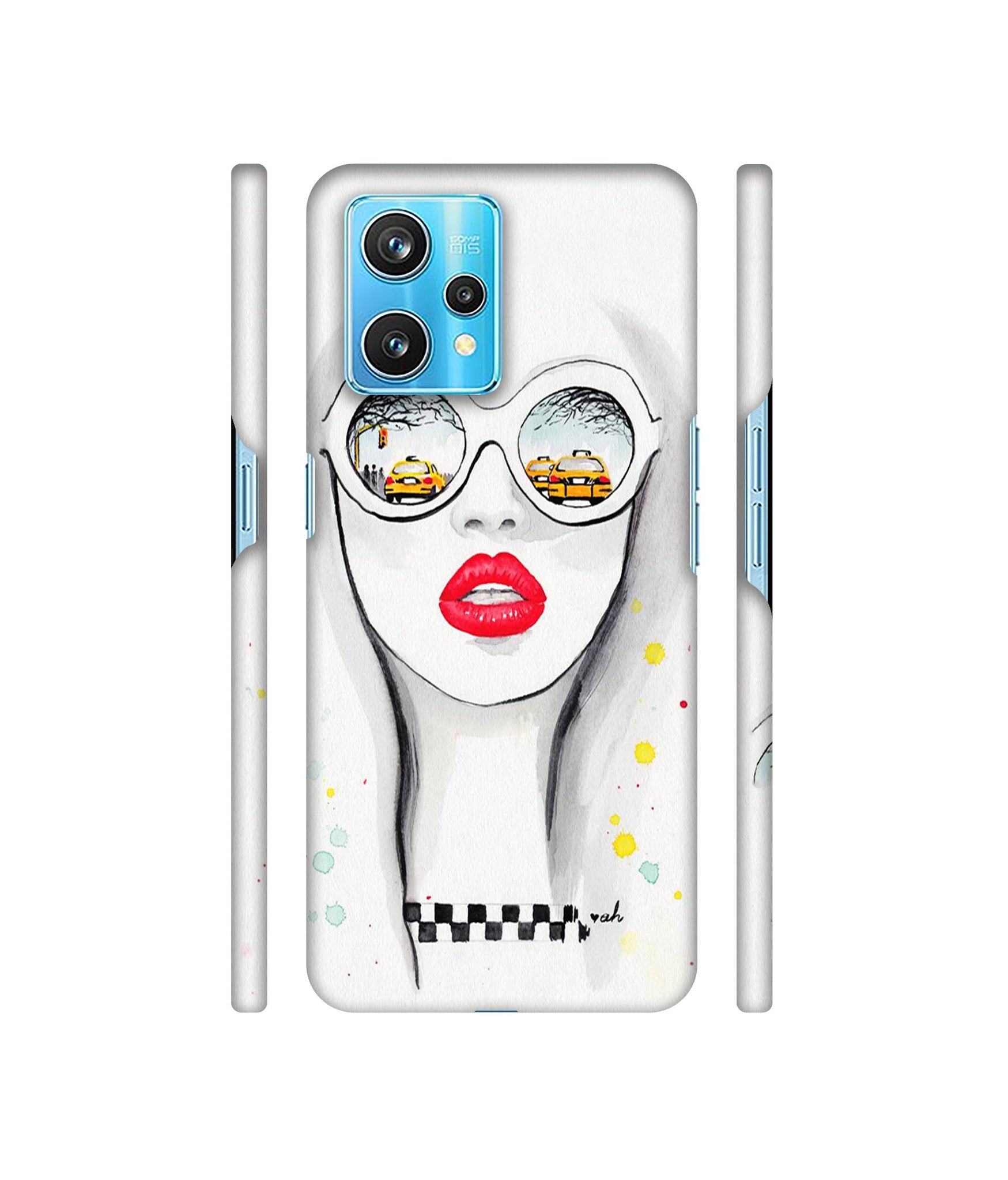 Girl Designer Hard Back Cover for Realme 9 Pro Plus 5G