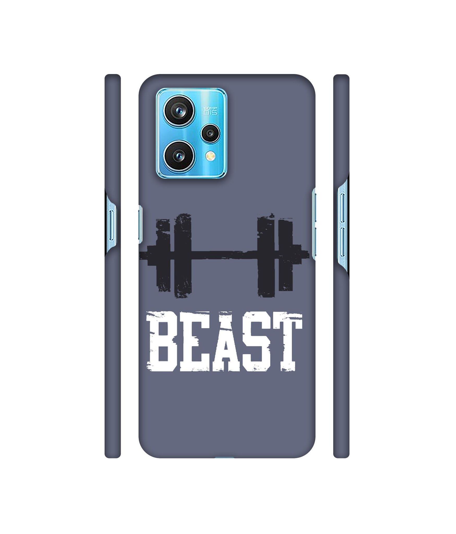 Beast Gym Designer Hard Back Cover for Realme 9 Pro Plus 5G