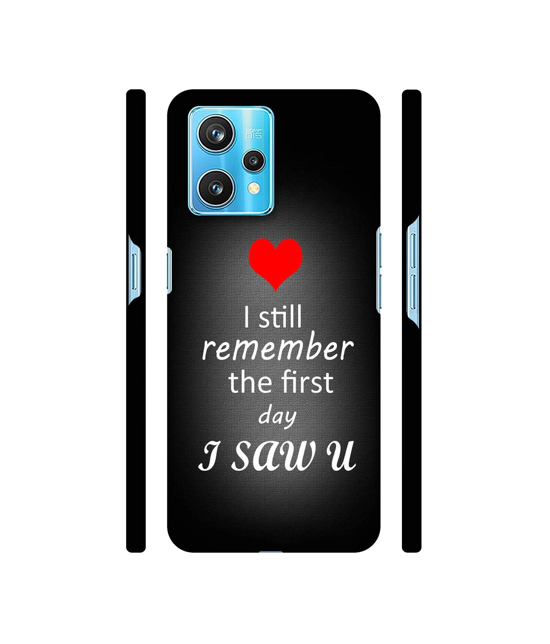 I Saw You Heart Designer Hard Back Cover for Realme 9 Pro Plus 5G