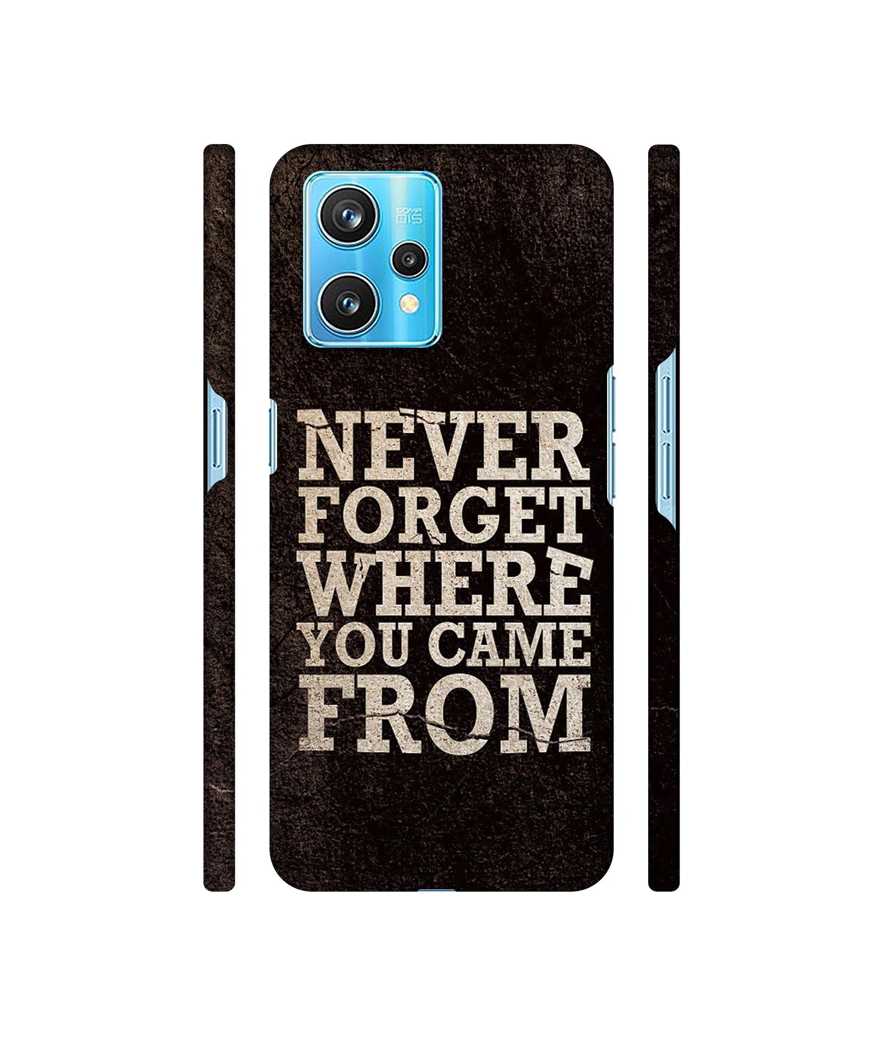 Thought Designer Hard Back Cover for Realme 9 Pro Plus 5G