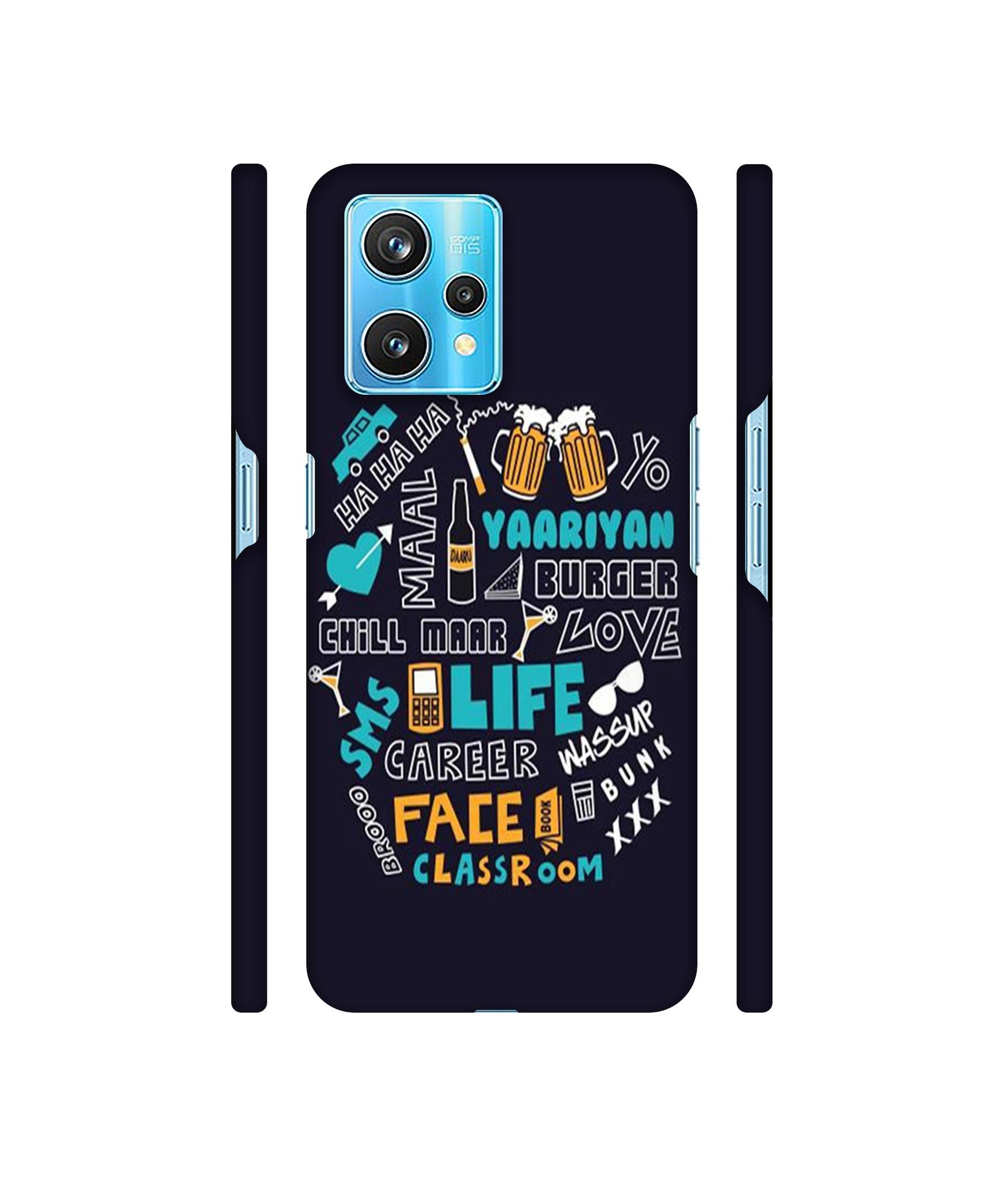 Funny Quote Designer Hard Back Cover for Realme 9 Pro Plus 5G