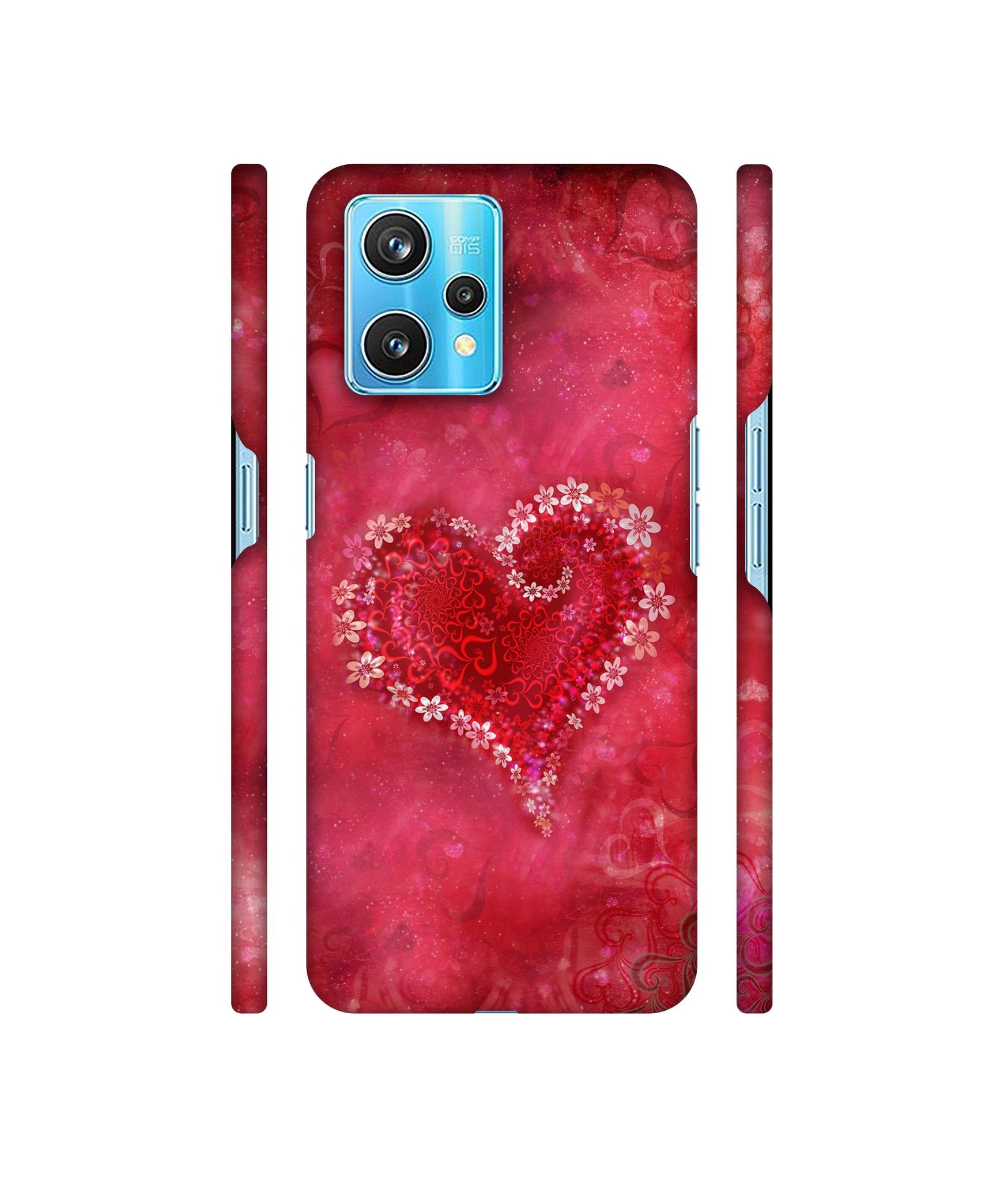 Heart Designer Hard Back Cover for Realme 9 Pro Plus 5G