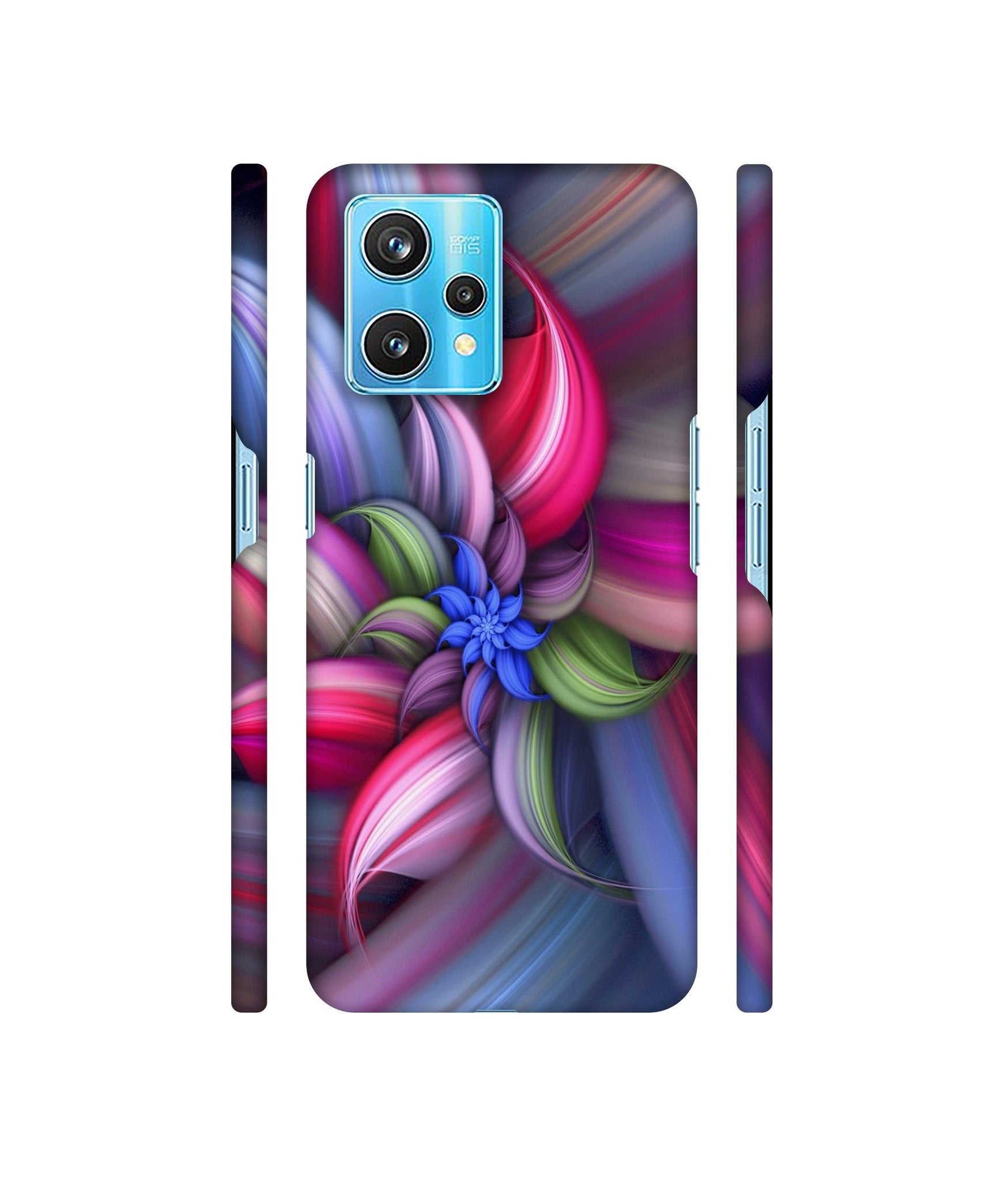 Colorful Flower Designer Hard Back Cover for Realme 9 Pro Plus 5G