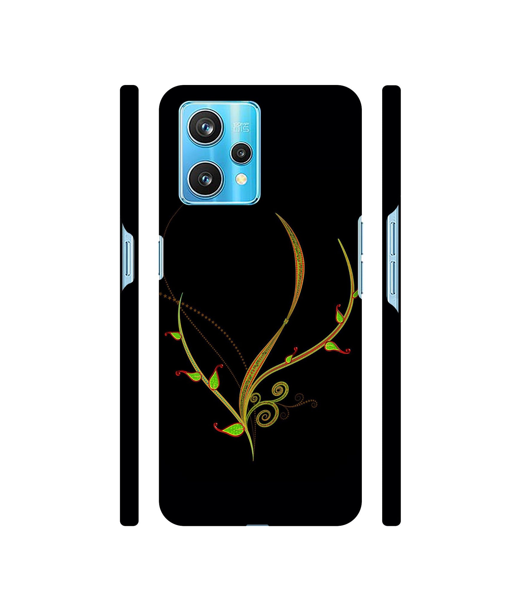 Yellow Pattern Designer Hard Back Cover for Realme 9 Pro Plus 5G