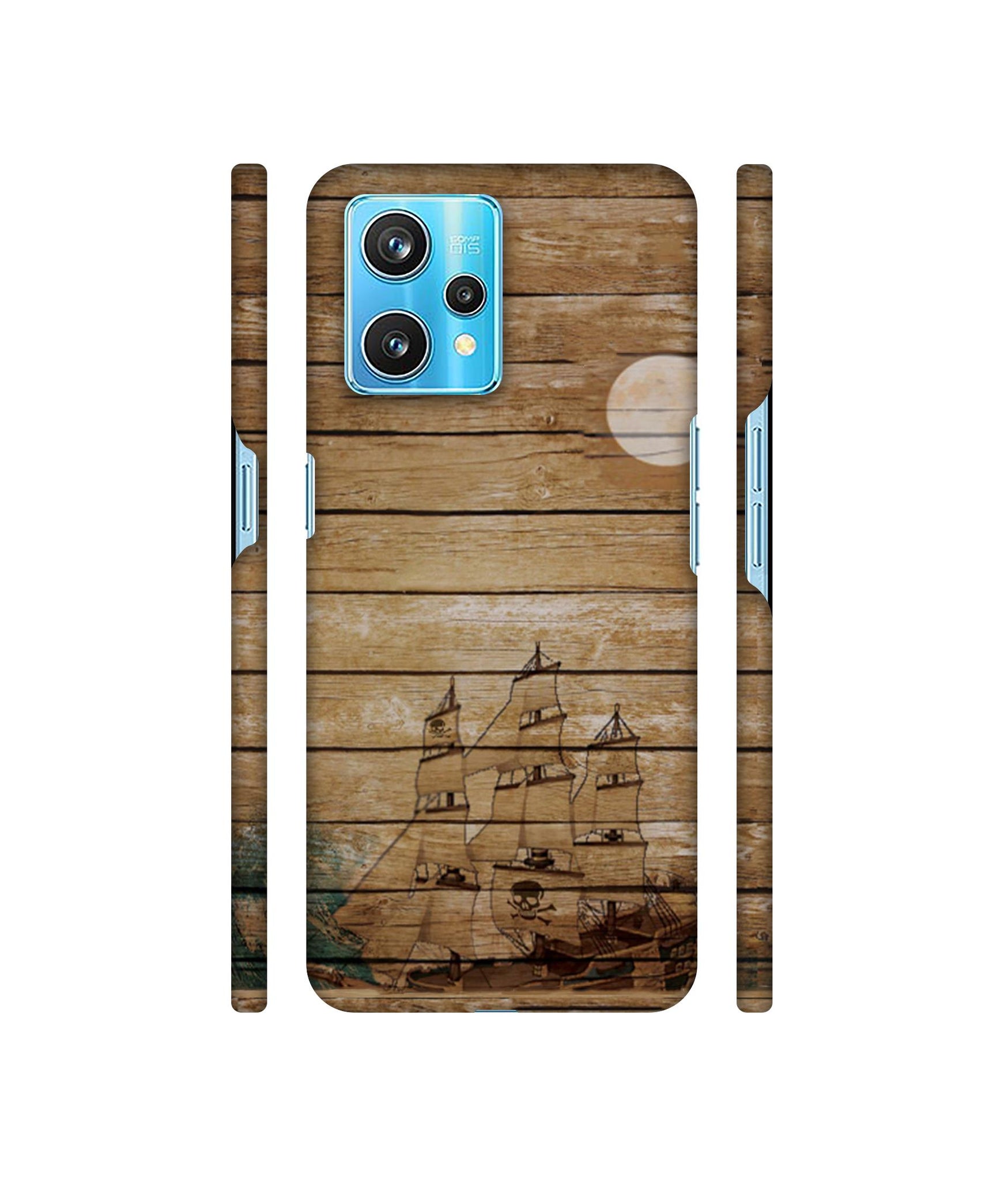 Wooden Pattern Designer Hard Back Cover for Realme 9 Pro Plus 5G