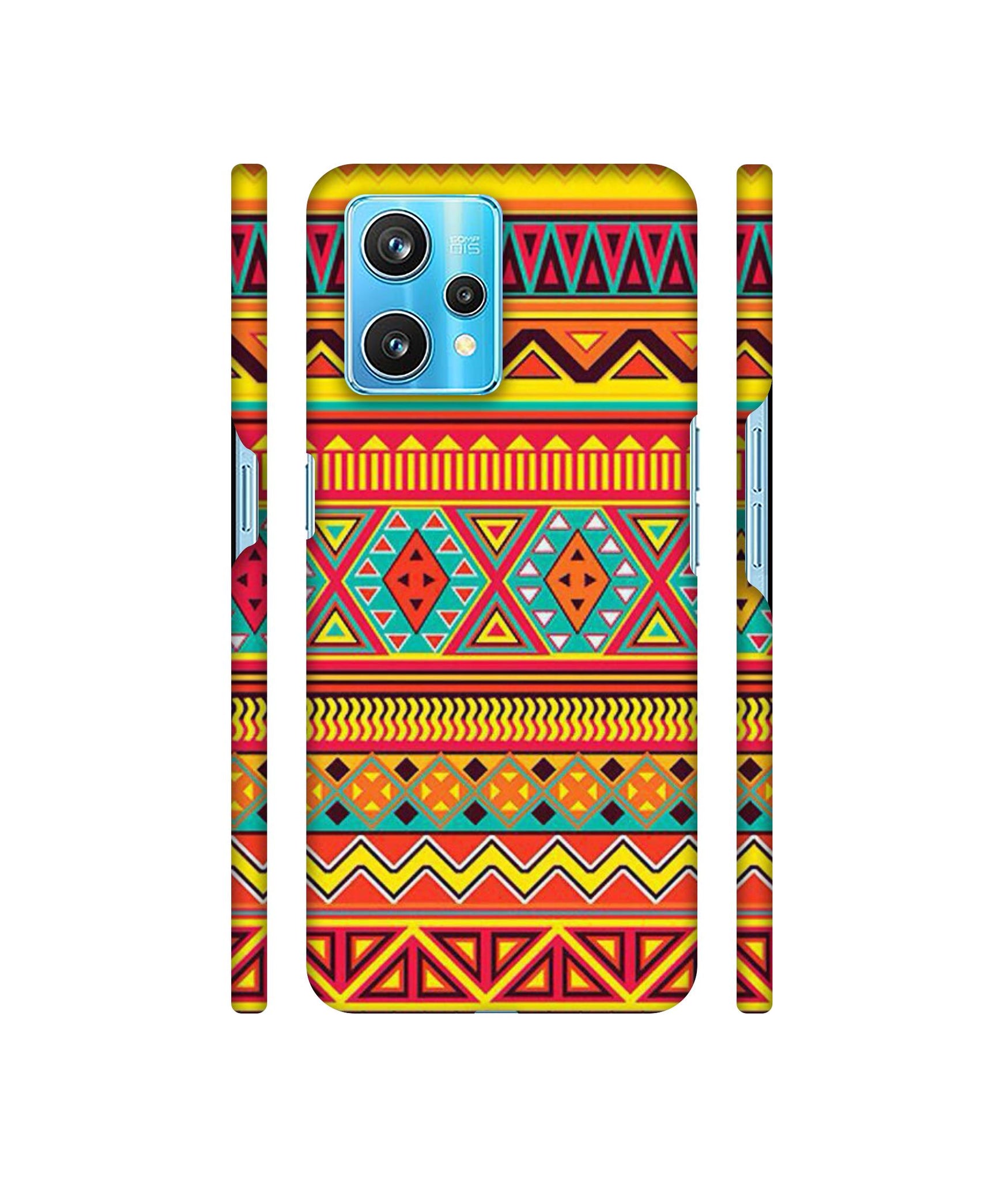 Artistic Rangoli Designer Hard Back Cover for Realme 9 Pro Plus 5G