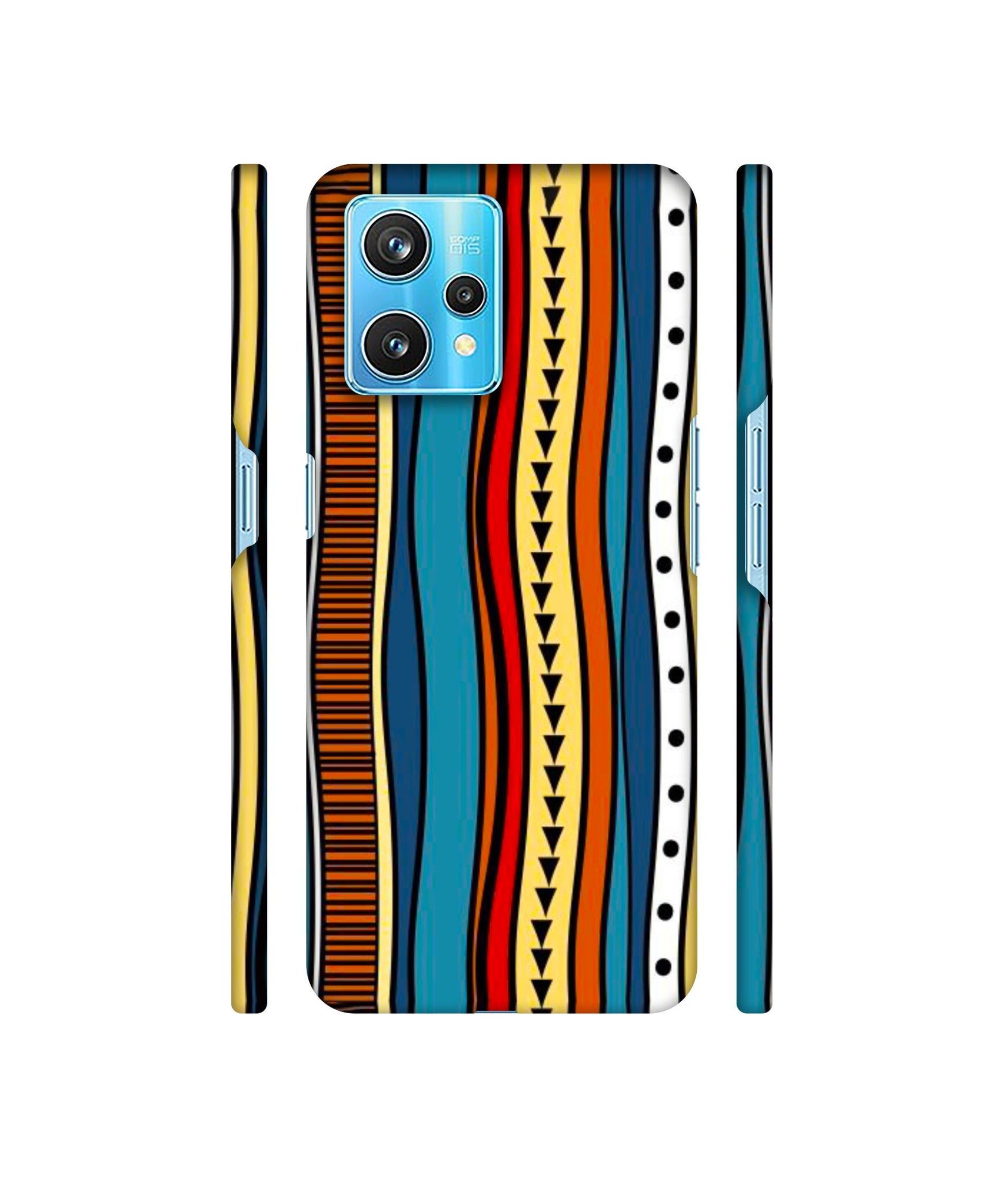 Rangoli Folk Art Designer Hard Back Cover for Realme 9 Pro Plus 5G
