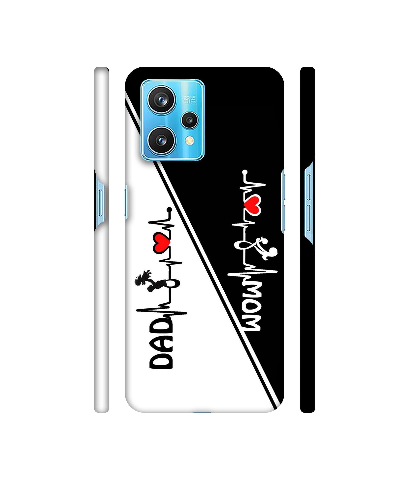 Mom and Dad Lover Designer Hard Back Cover for Realme 9 Pro Plus 5G