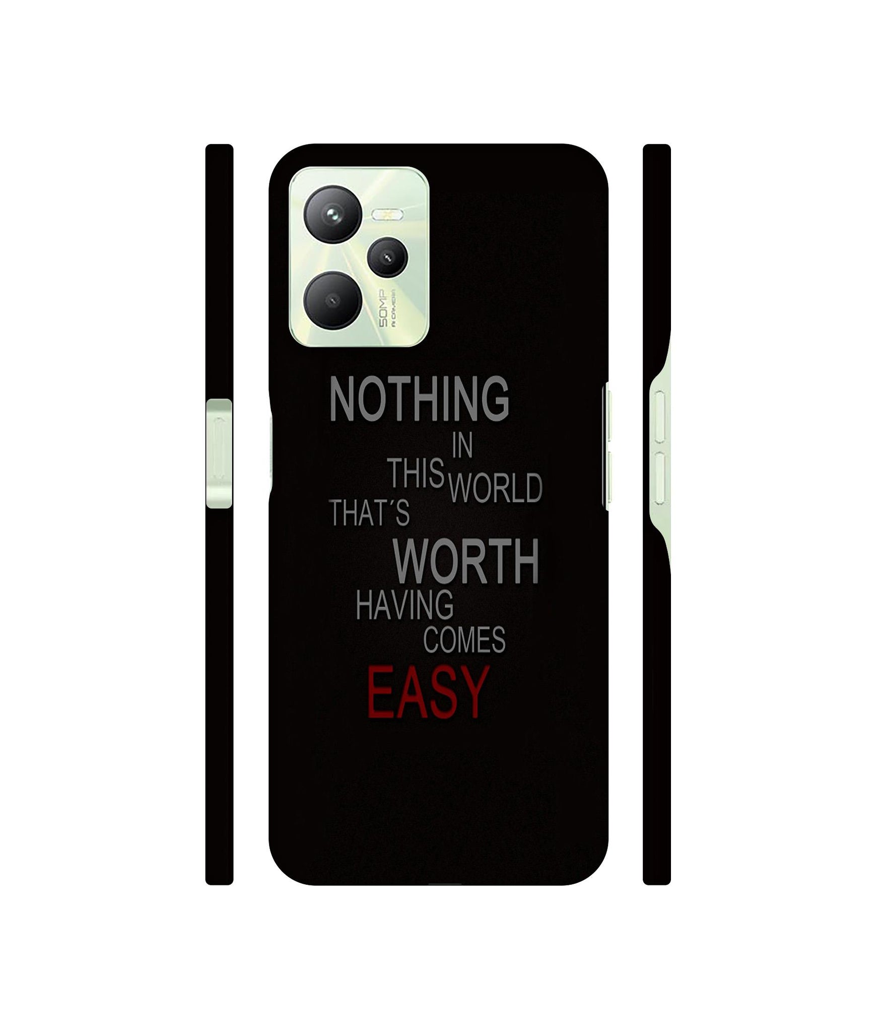 Life Quotes Designer Hard Back Cover for Realme C35 4G