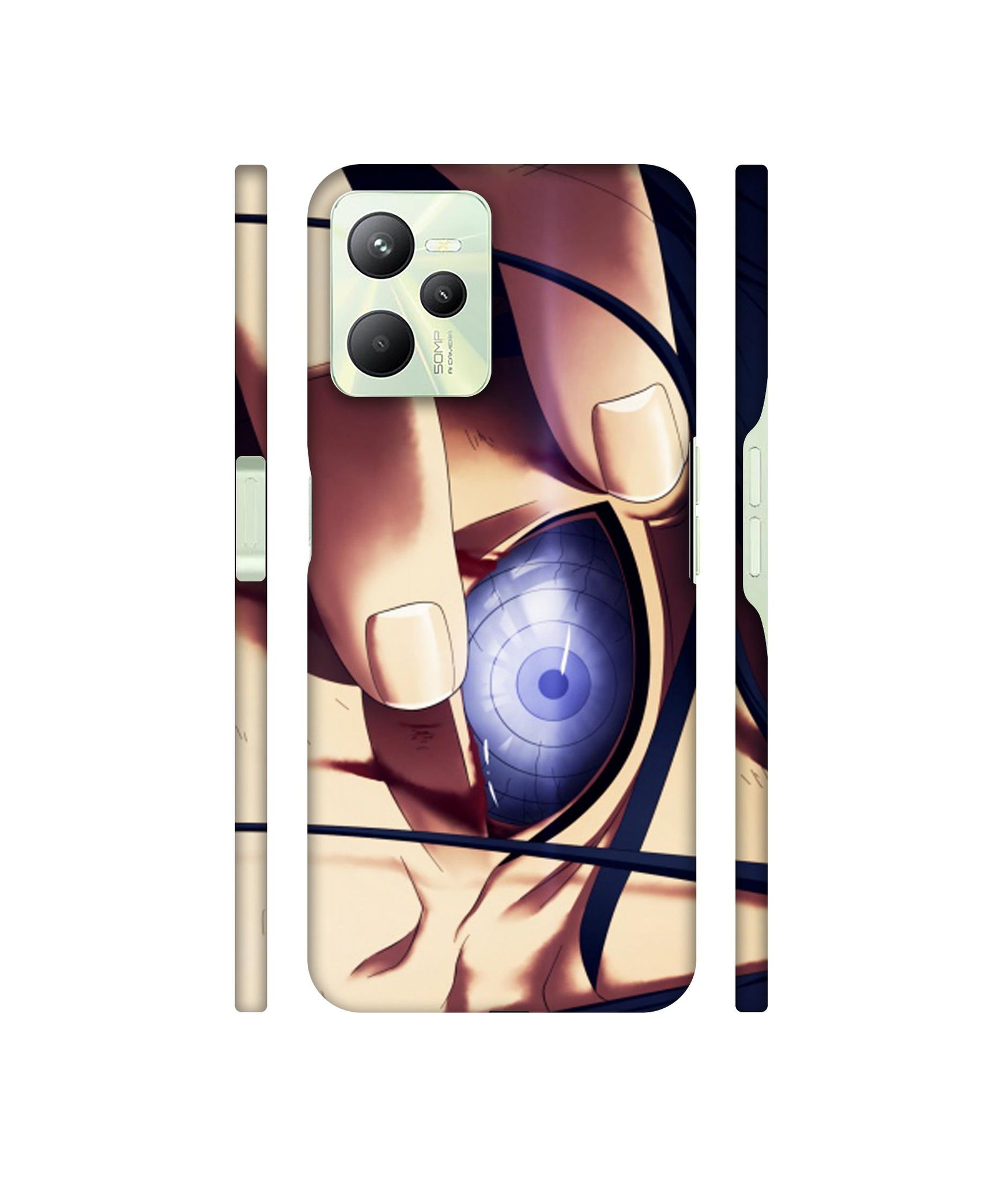 Anime Naruto Eye Designer Hard Back Cover for Realme C35 4G
