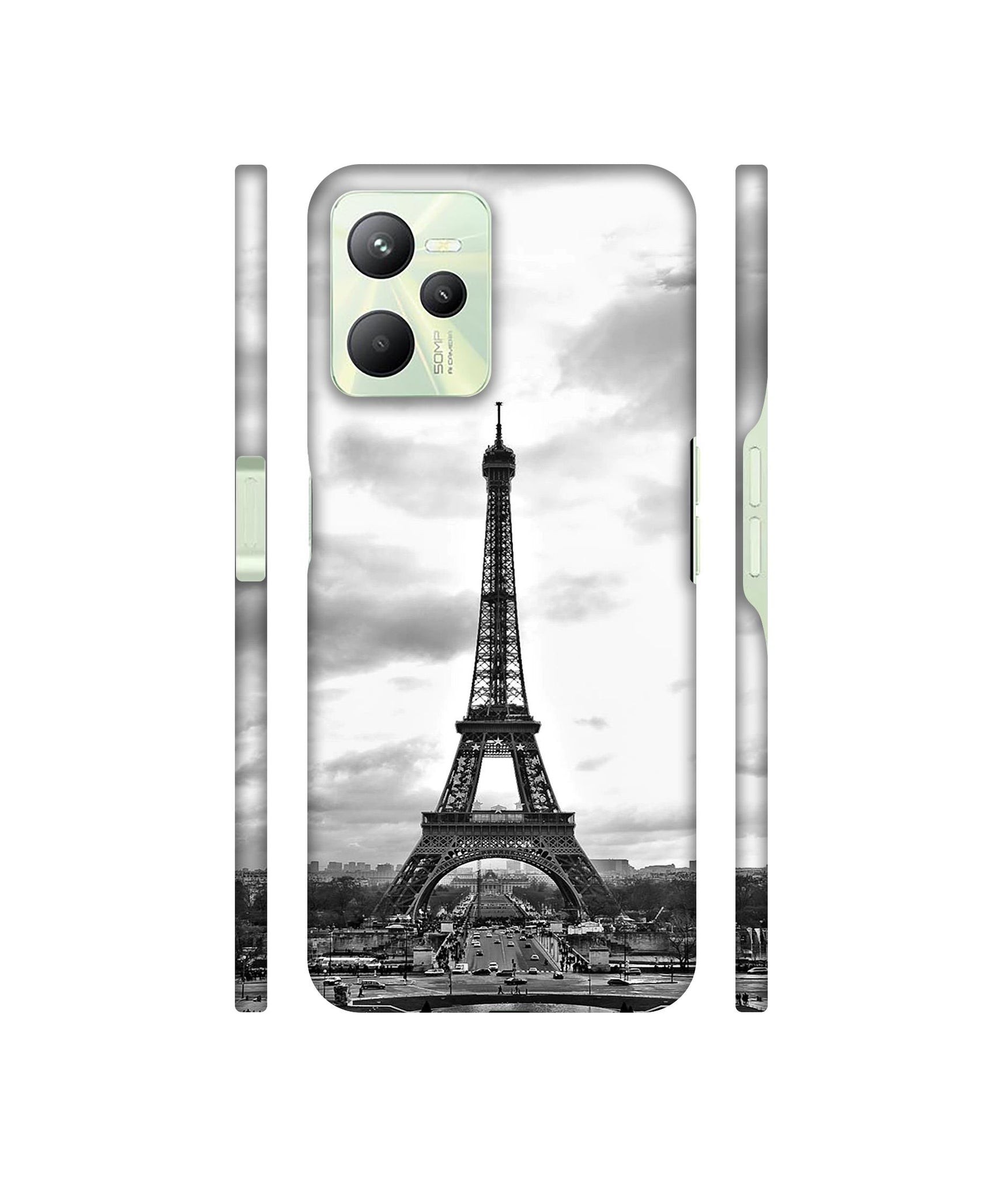 Eiffel Tower Designer Hard Back Cover for Realme C35 4G