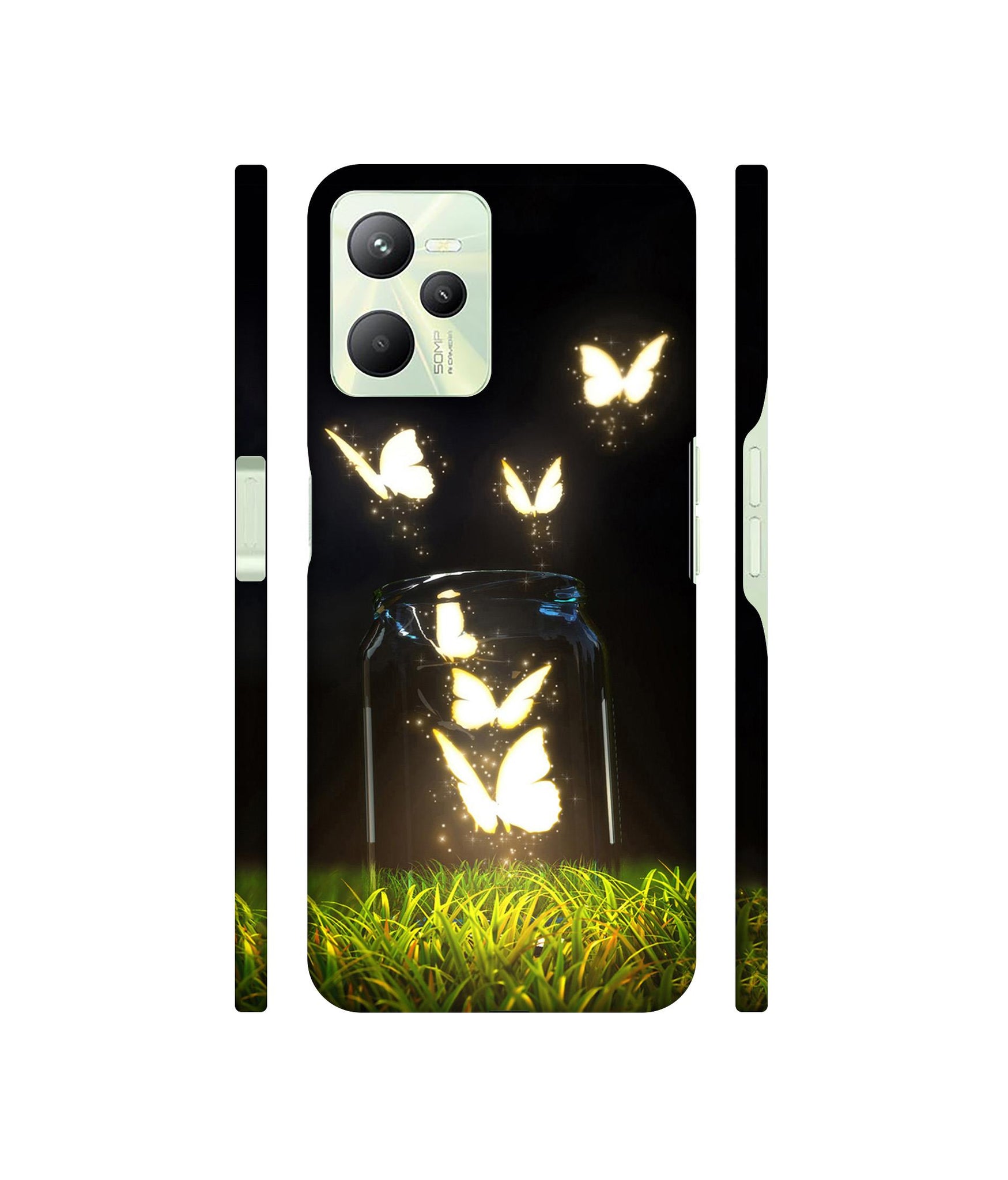 Butterfly Designer Hard Back Cover for Realme C35 4G
