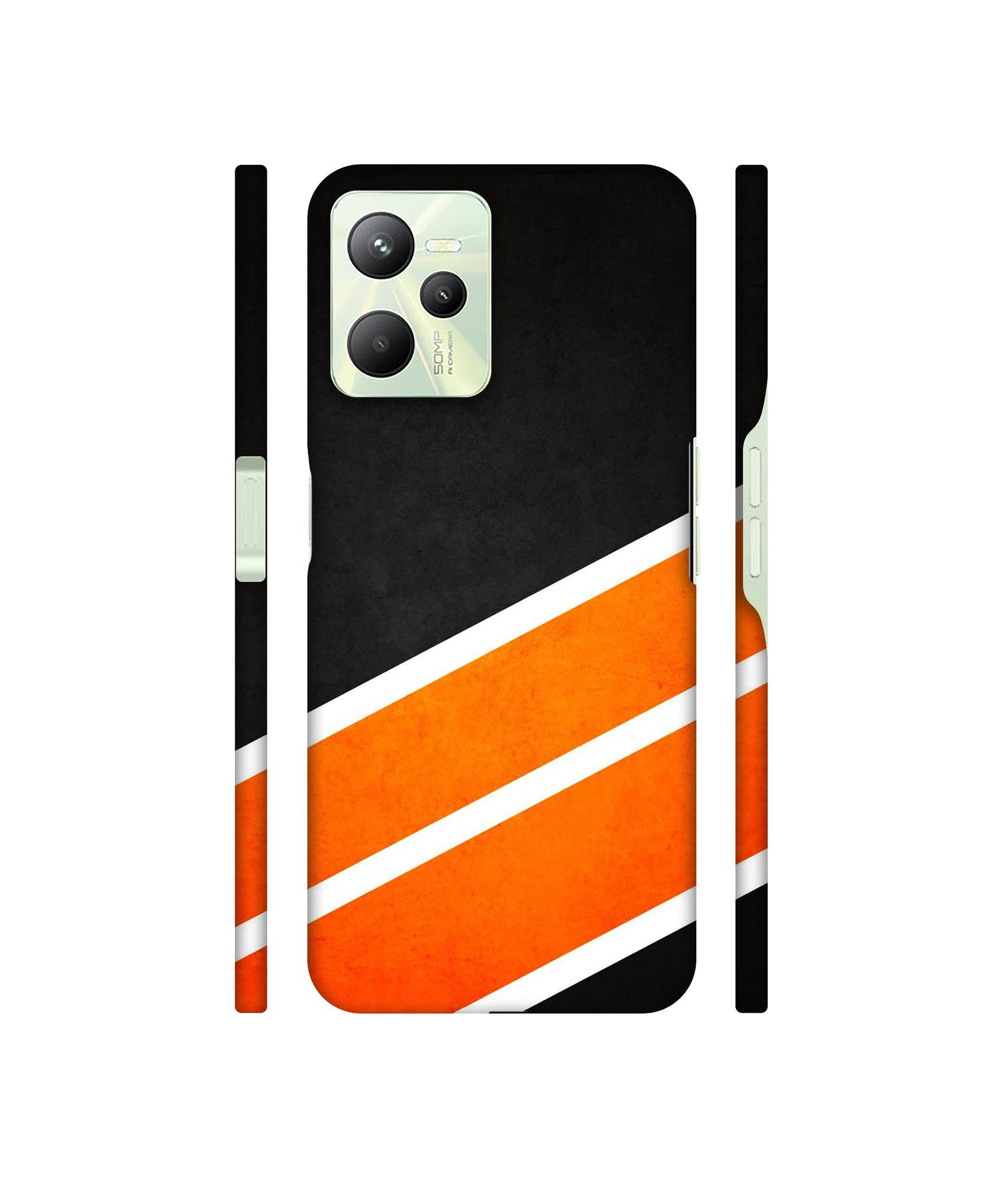 Abstract Pattern Designer Hard Back Cover for Realme C35 4G