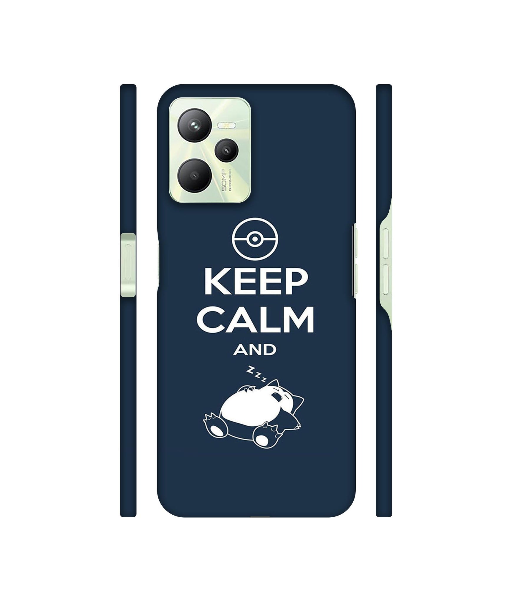 Sleep Pattern Designer Hard Back Cover for Realme C35 4G