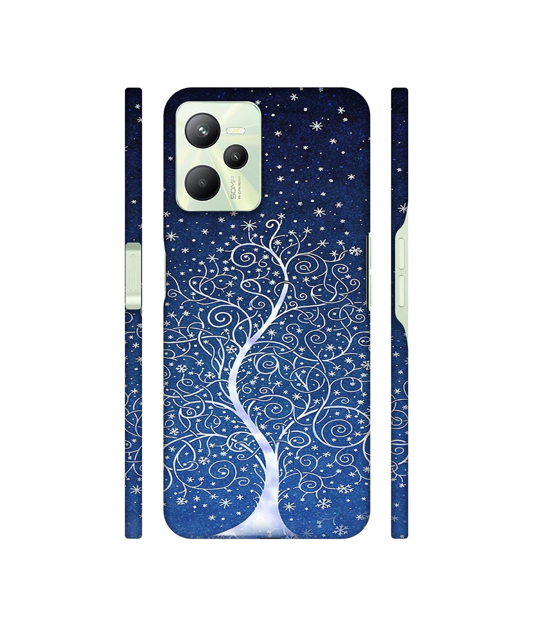 Magic Tree Designer Hard Back Cover for Realme C35 4G