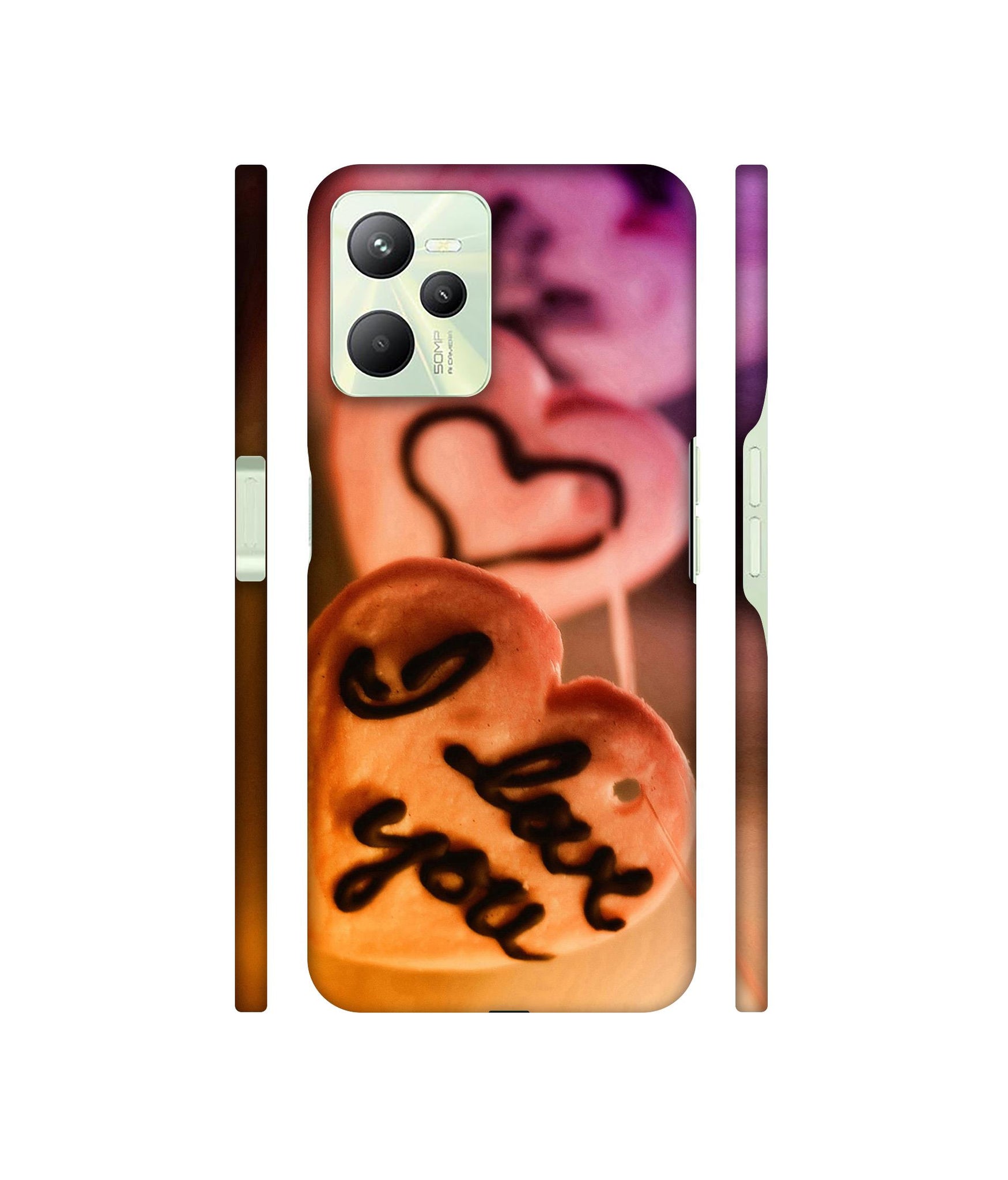 I Love you Designer Hard Back Cover for Realme C35 4G