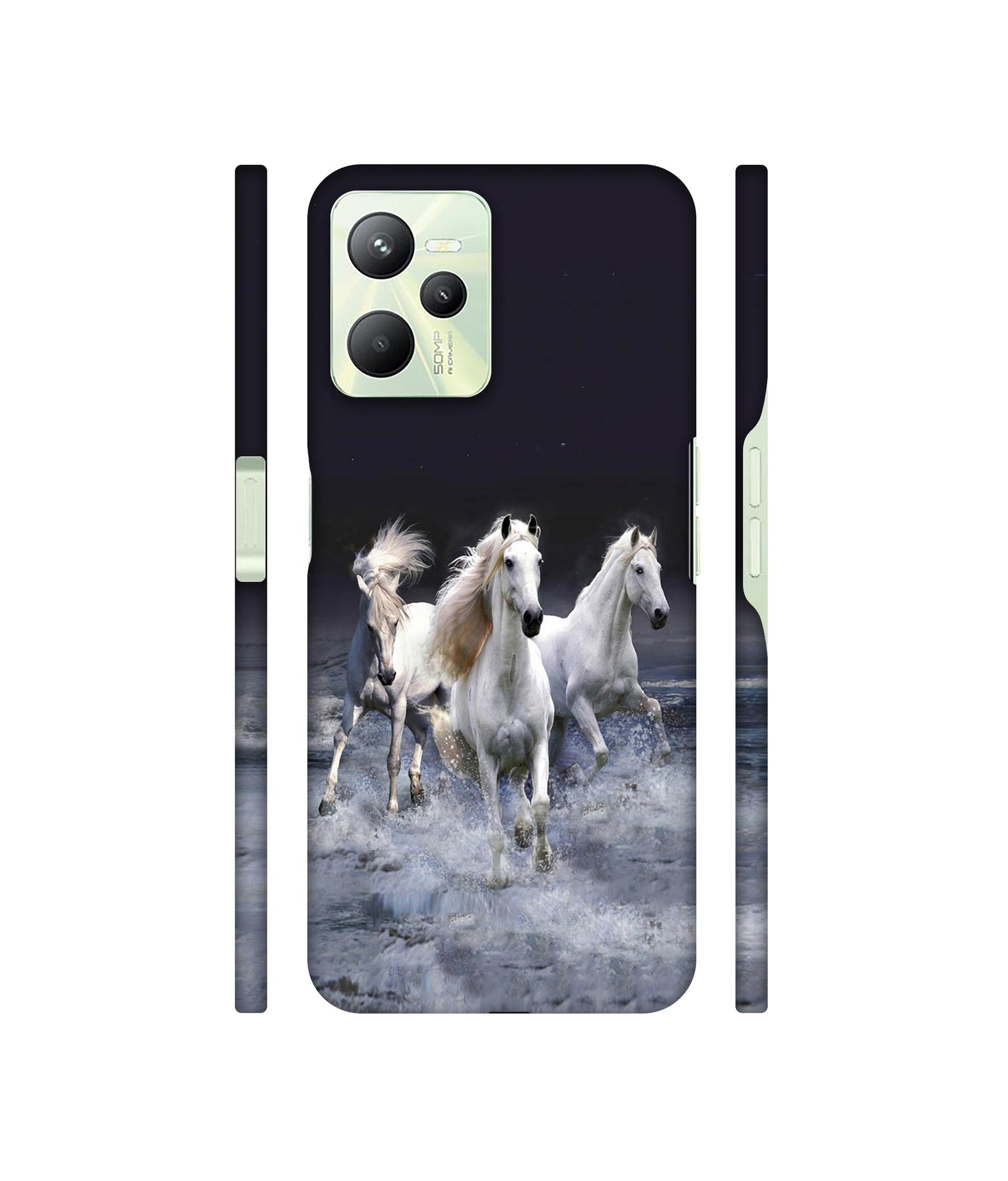 Mystic Horse Designer Hard Back Cover for Realme C35 4G