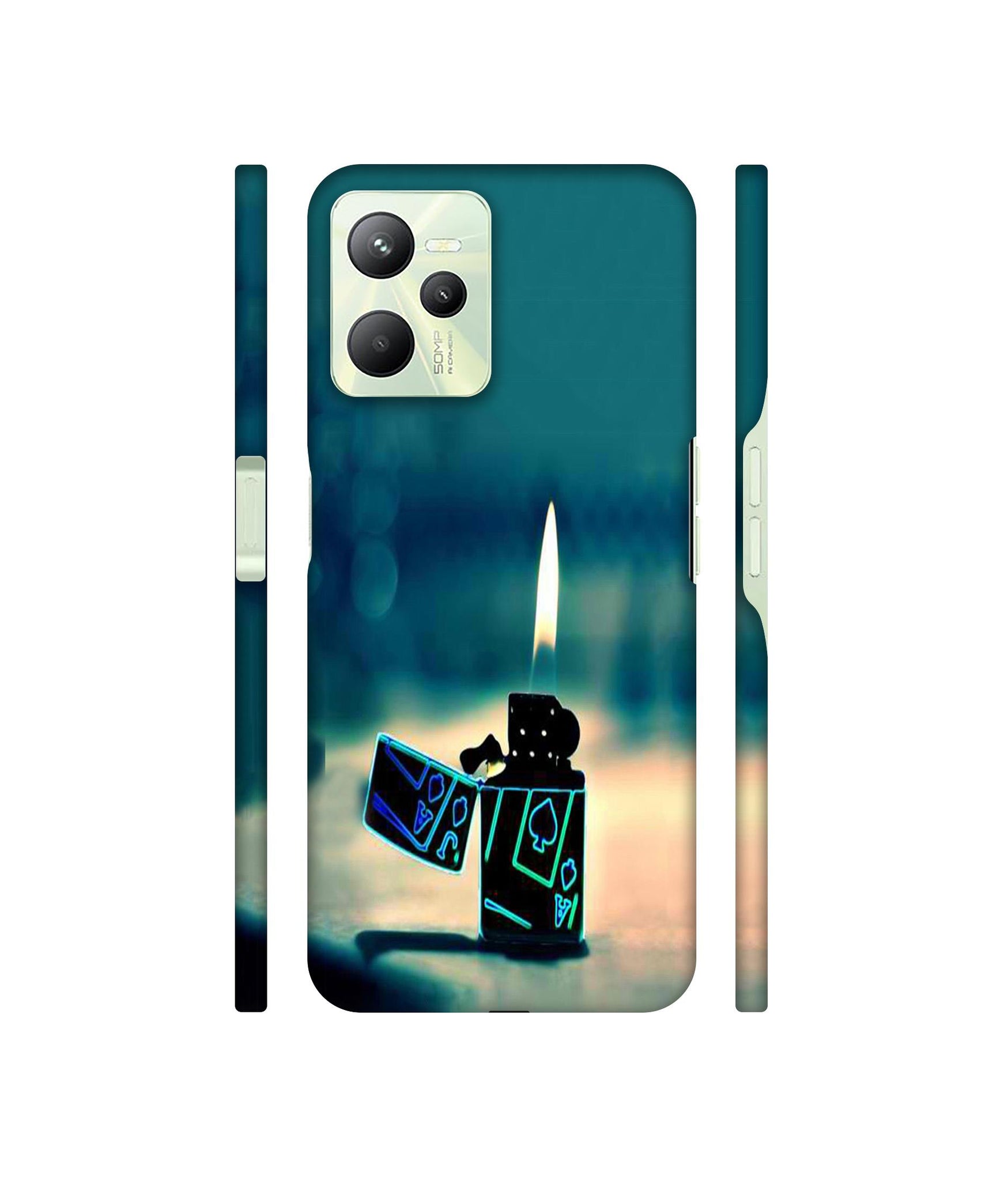 Cigrate Lighter Designer Hard Back Cover for Realme C35 4G
