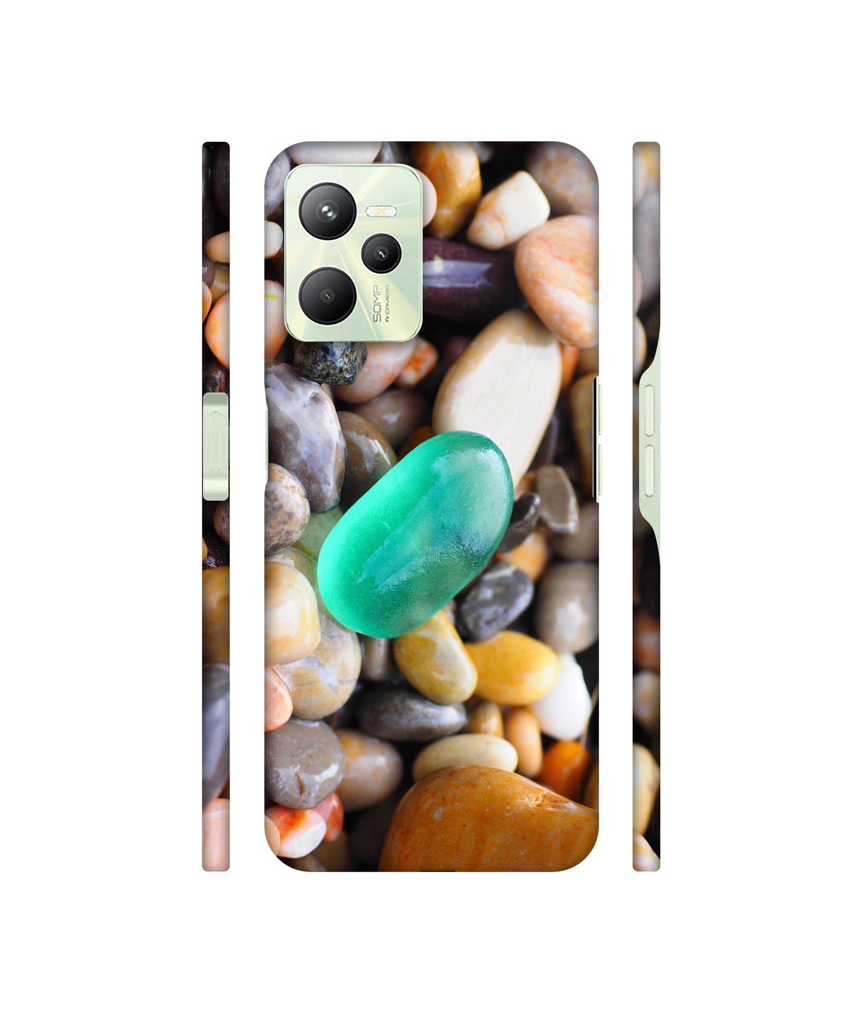 Sea Stones Designer Hard Back Cover for Realme C35 4G