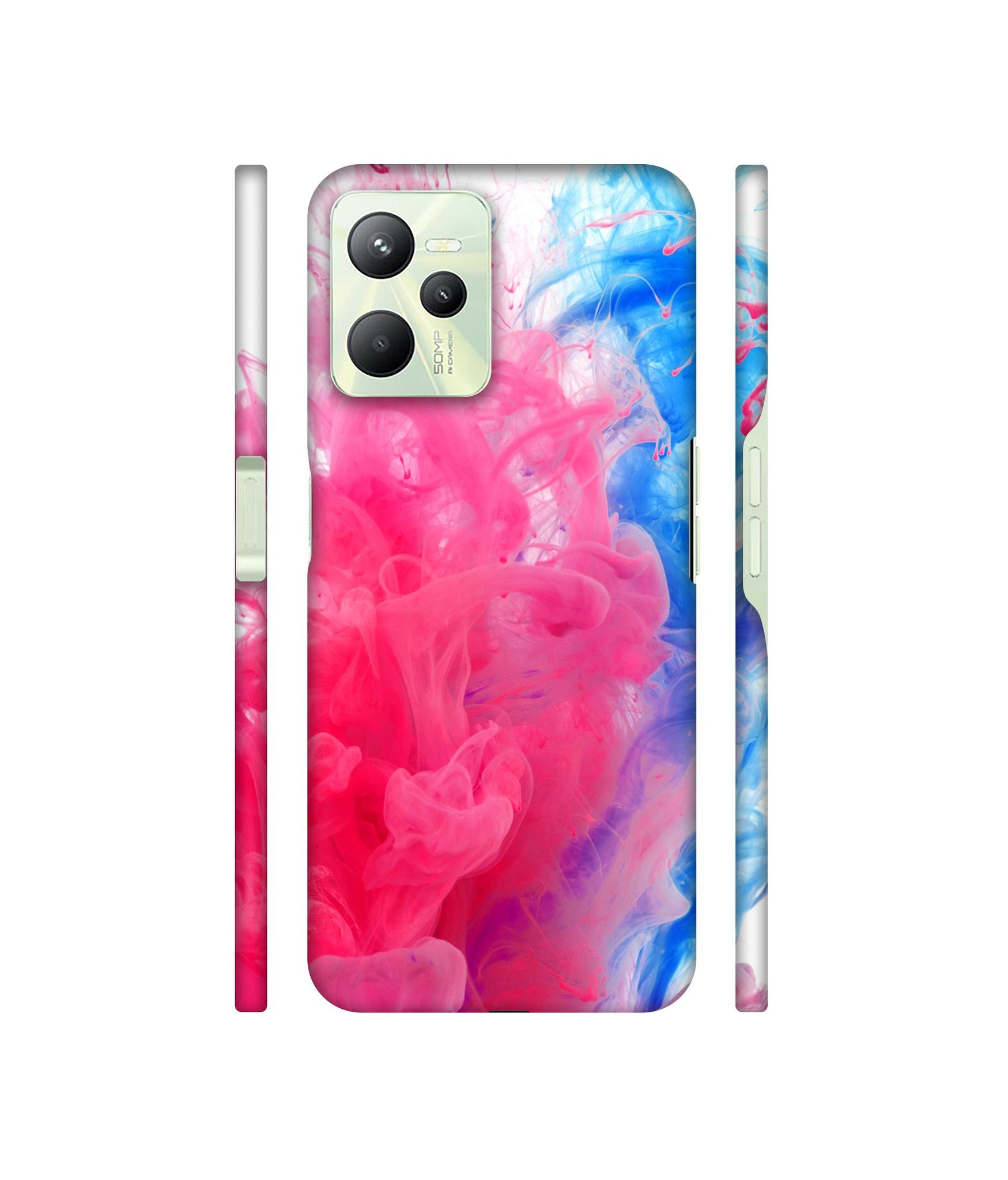 Fractal Paint Designer Hard Back Cover for Realme C35 4G