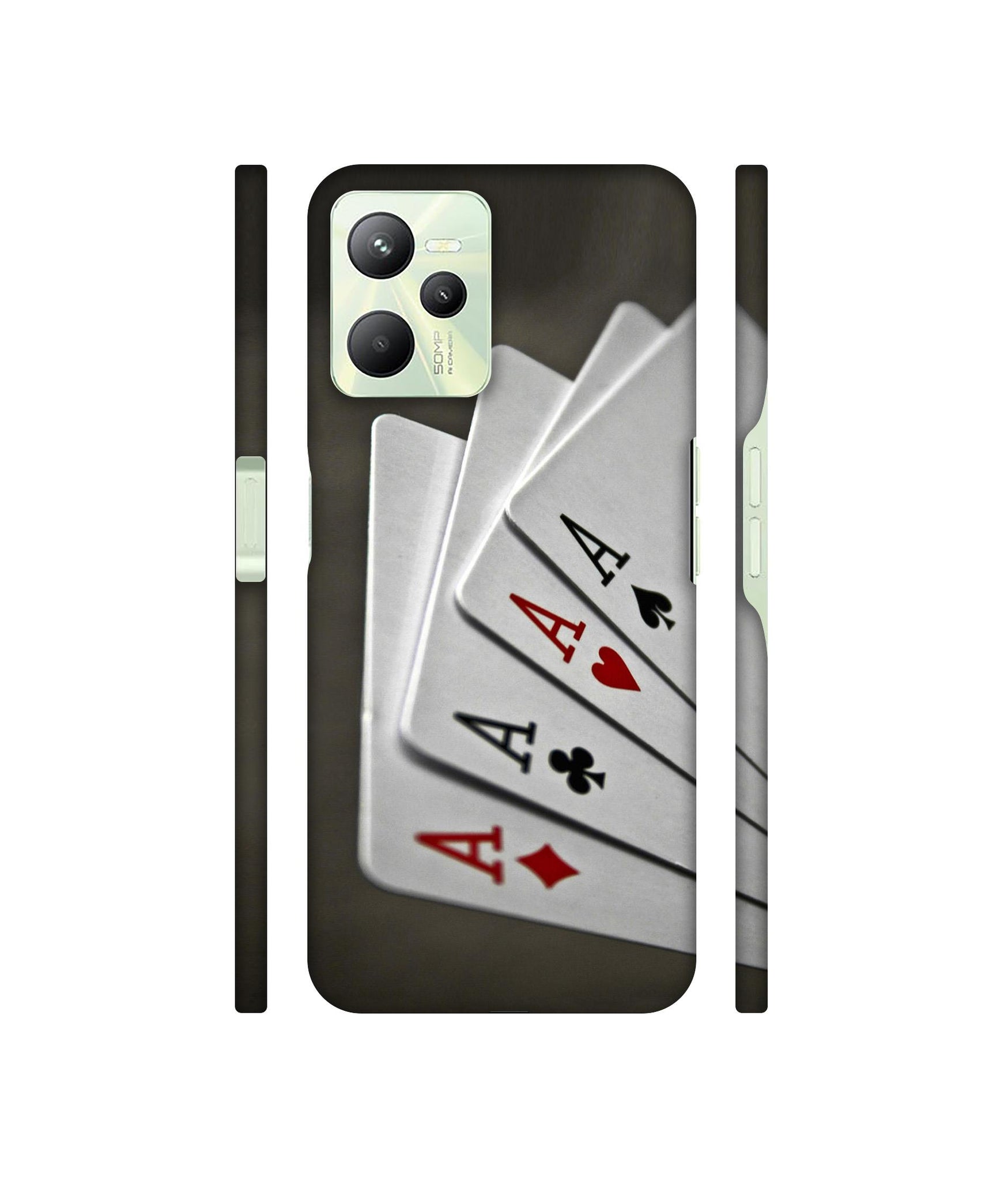 Ace Cards Designer Hard Back Cover for Realme C35 4G