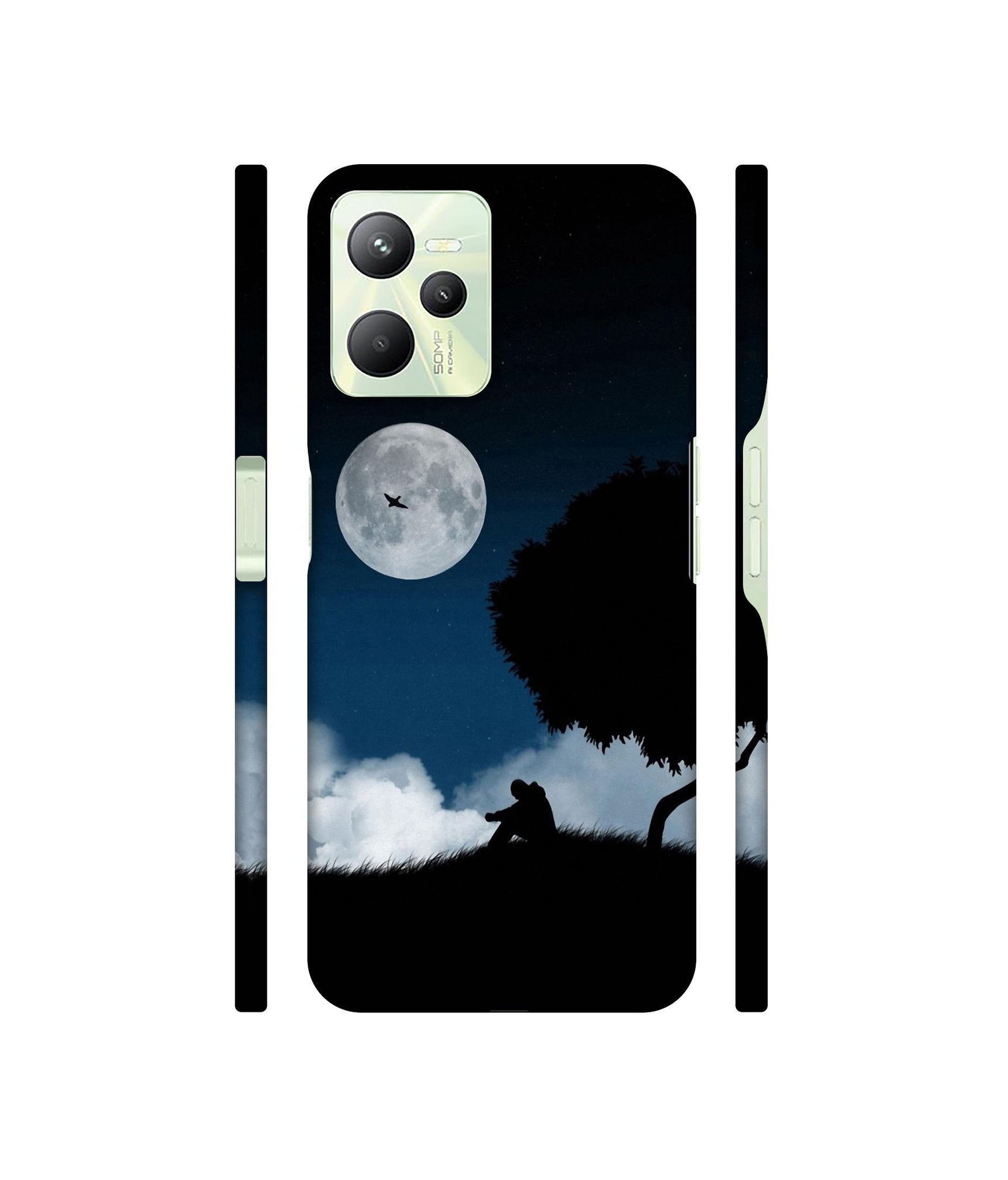 Solitude Tree Designer Hard Back Cover for Realme C35 4G