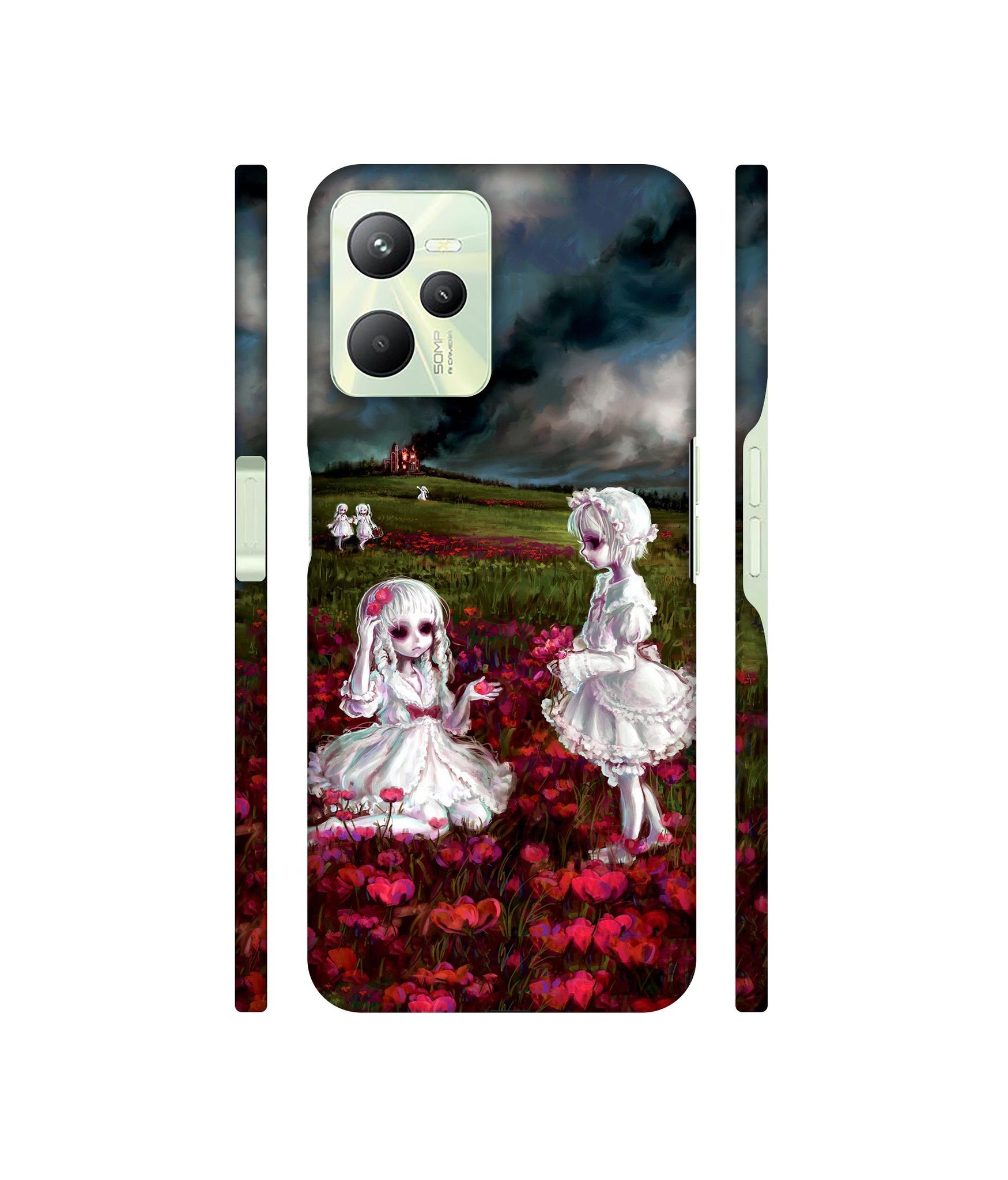 Vampires Girls Designer Hard Back Cover for Realme C35 4G