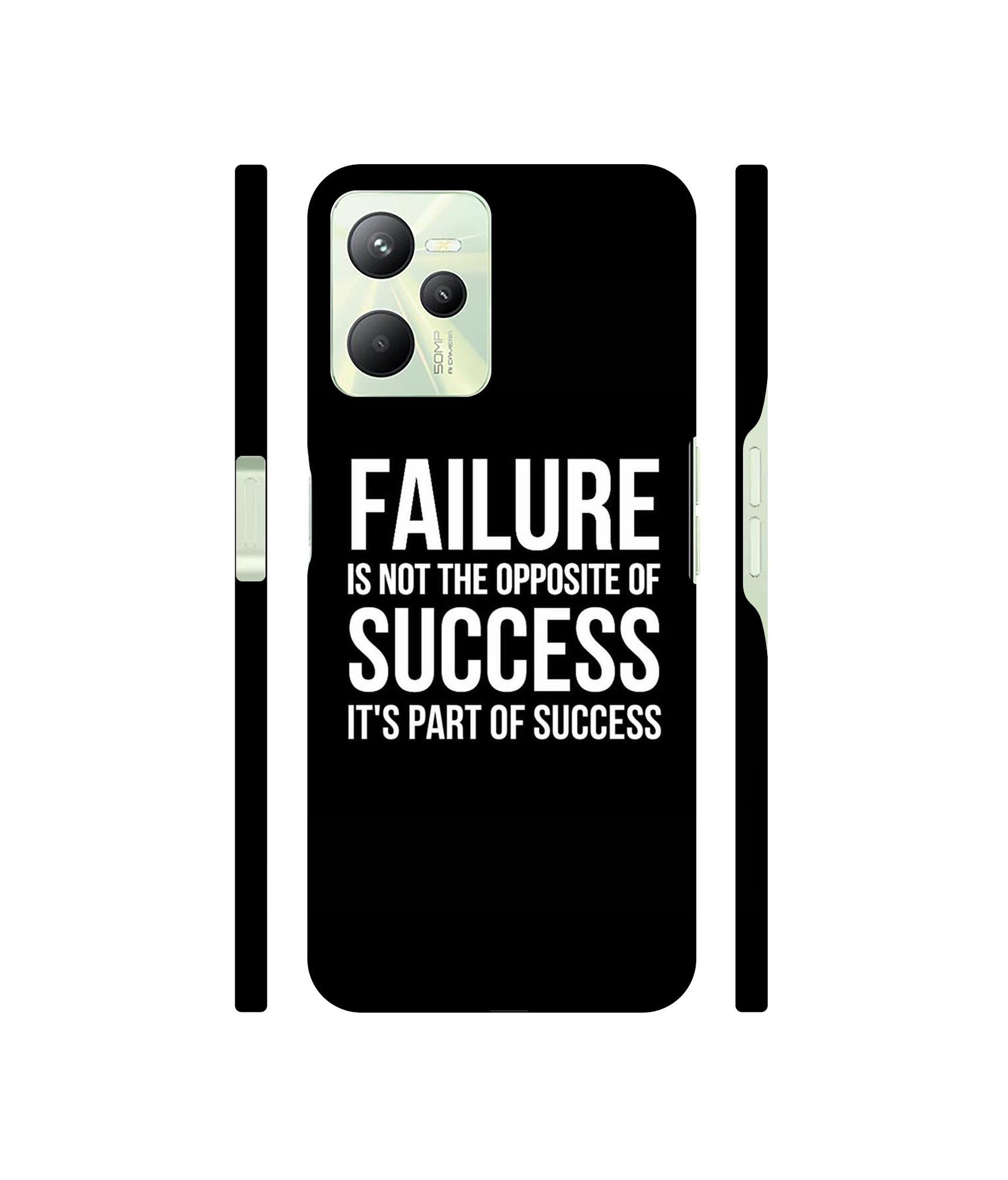 Motivational Quote Designer Hard Back Cover for Realme C35 4G