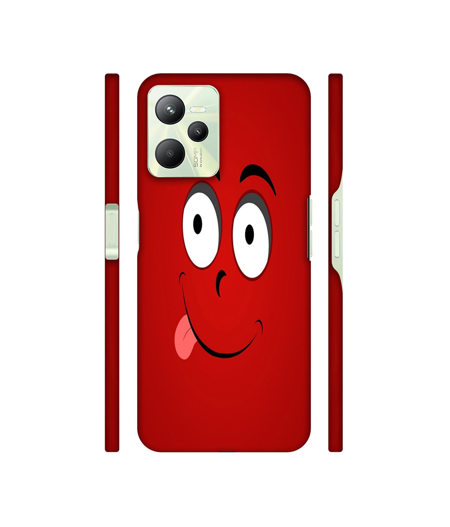 Greedy Smile Designer Hard Back Cover for Realme C35 4G
