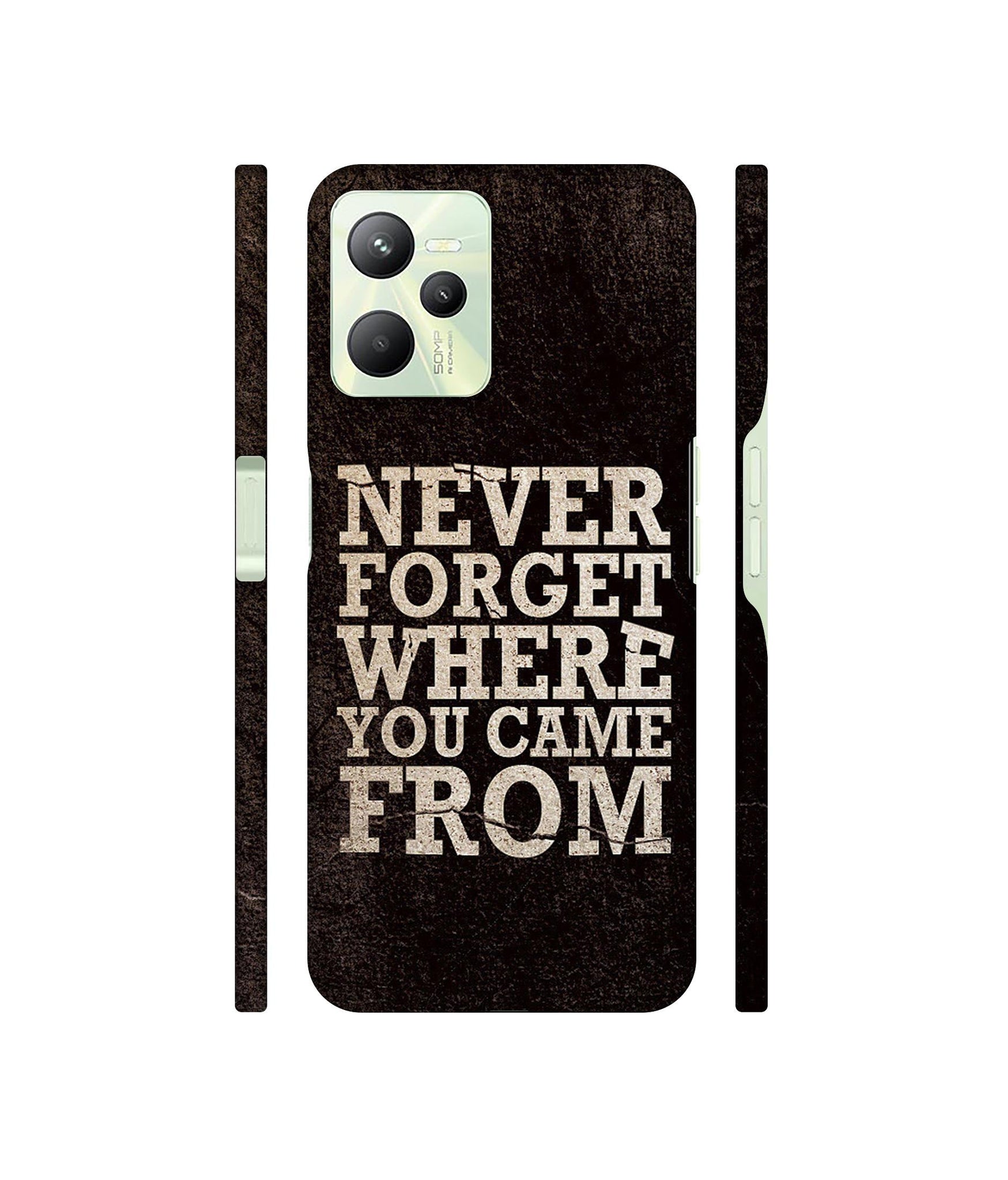 Thought Designer Hard Back Cover for Realme C35 4G