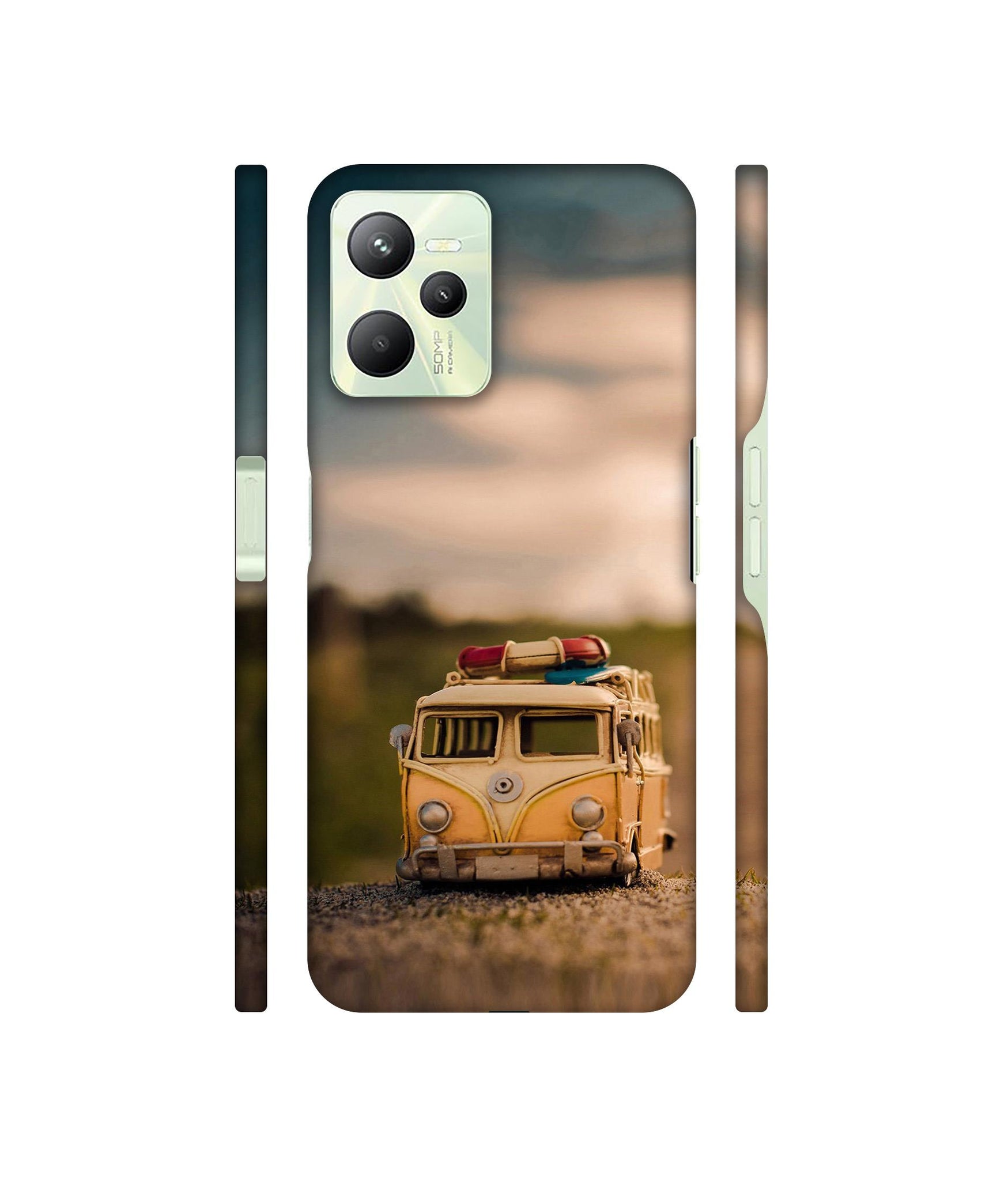 Toy Car Designer Hard Back Cover for Realme C35 4G
