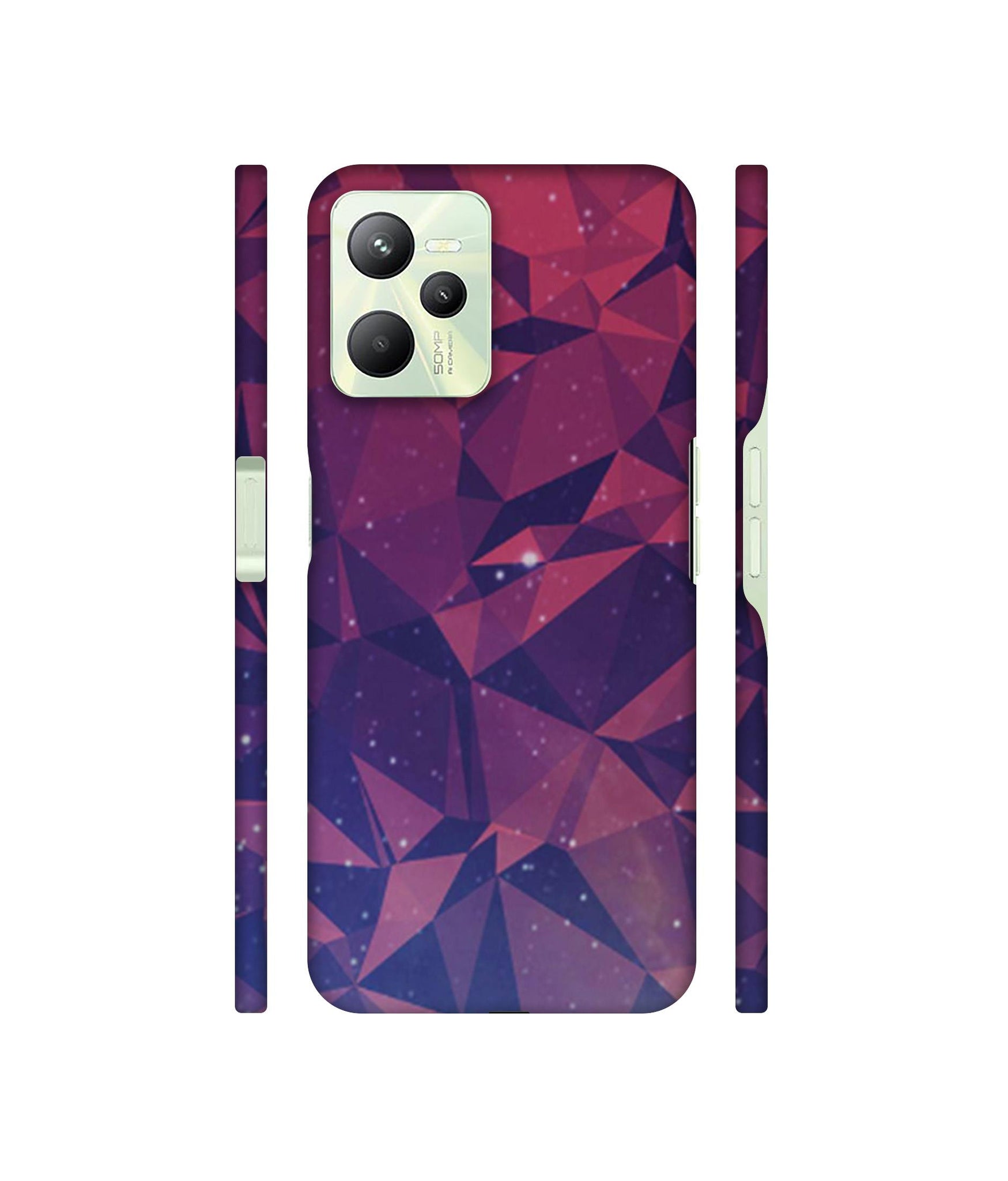 Bad Color Shape Designer Hard Back Cover for Realme C35 4G