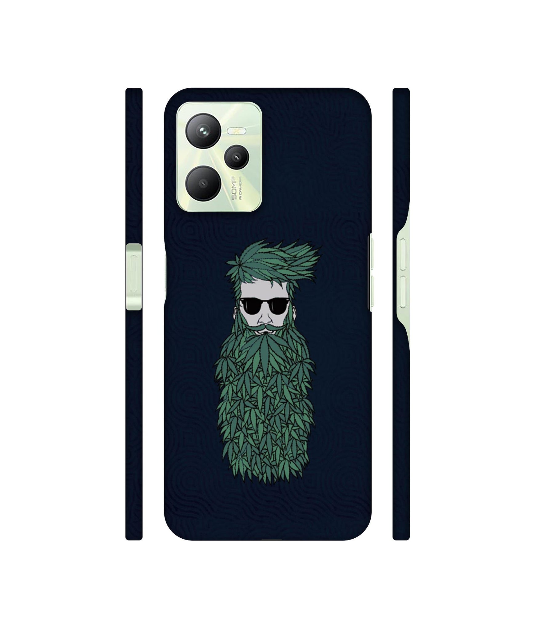 Beard Man Designer Hard Back Cover for Realme C35 4G