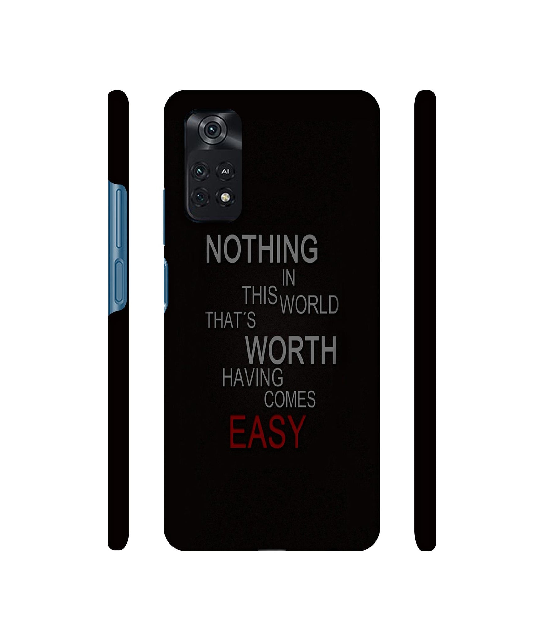 Life Quotes Designer Hard Back Cover for Mi Poco M4 Pro 4G