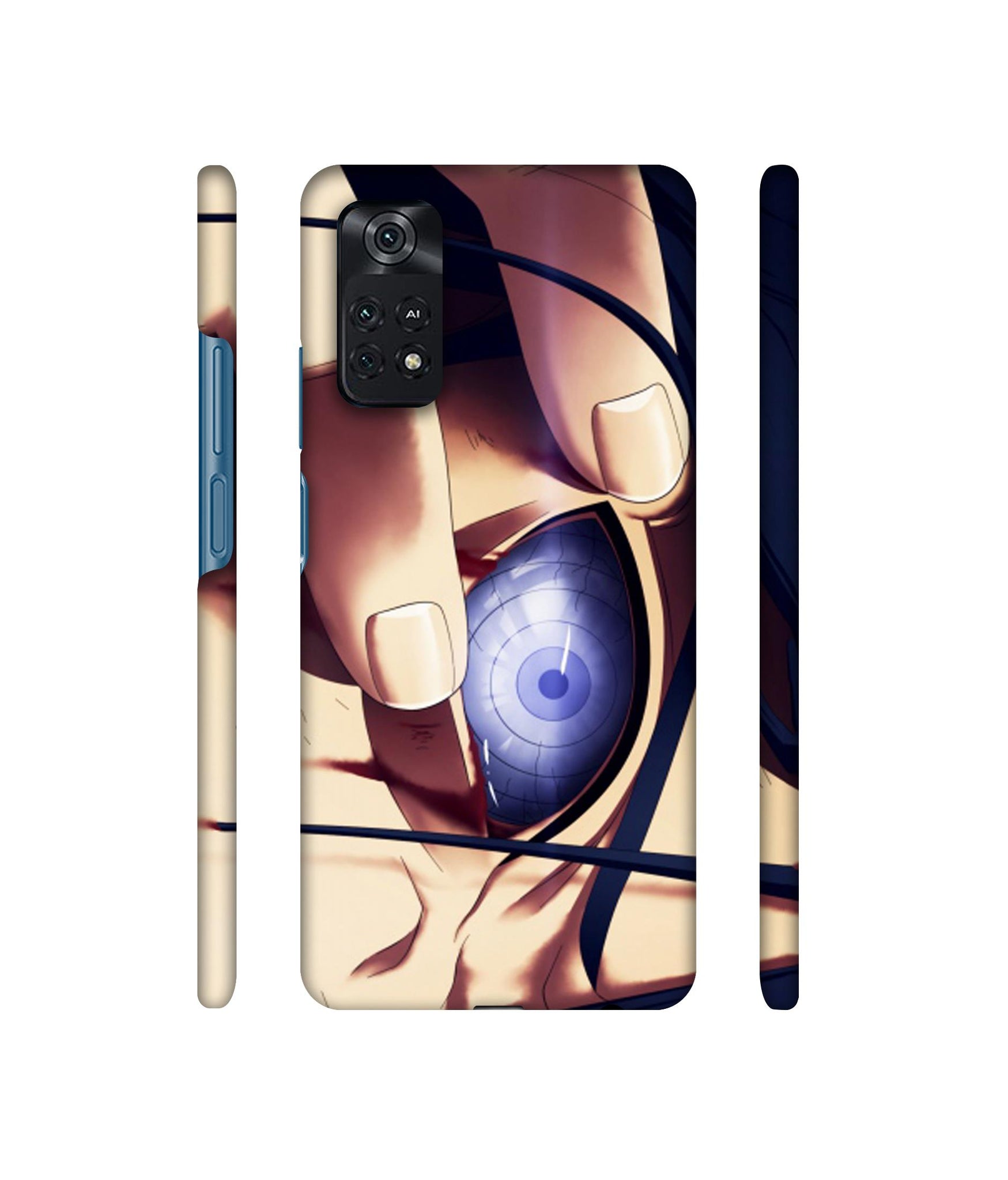 Anime Naruto Eye Designer Hard Back Cover for Mi Poco M4 Pro 4G