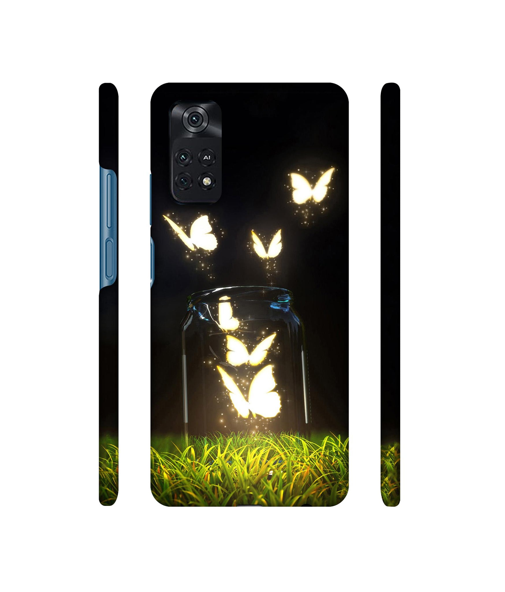 Butterfly Designer Hard Back Cover for Mi Poco M4 Pro 4G