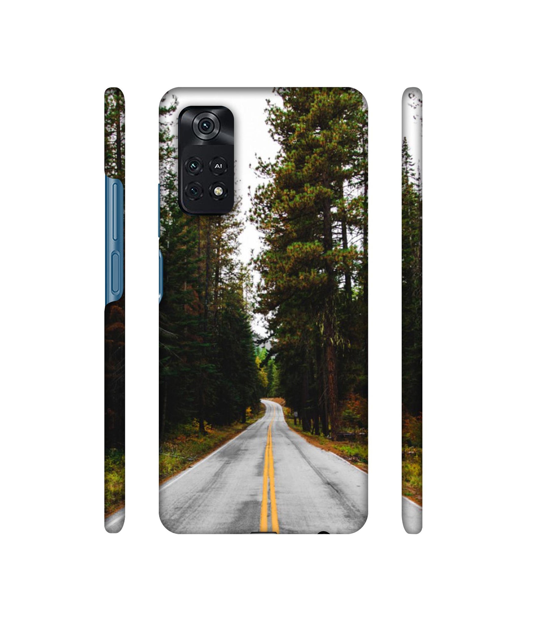 Road Photo Designer Hard Back Cover for Mi Poco M4 Pro 4G