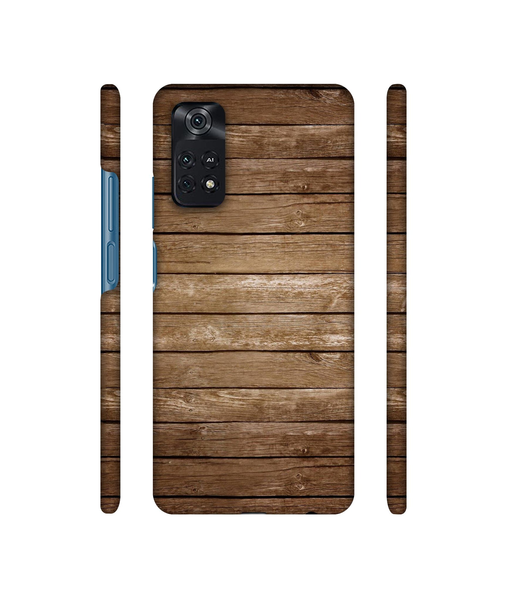 Wood Designer Hard Back Cover for Mi Poco M4 Pro 4G